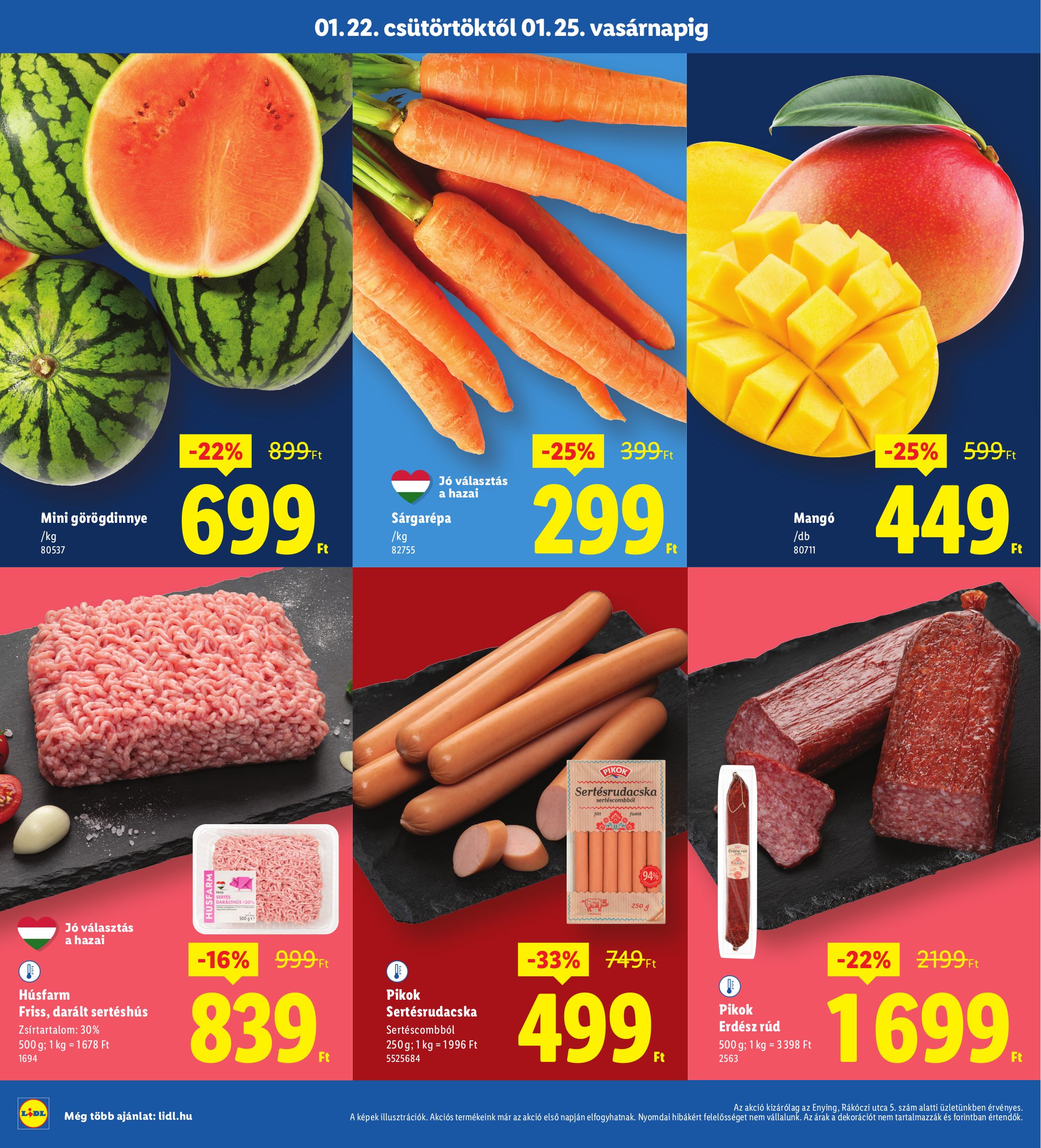 lidl - Lidl - Enying akciós újság, érvényes 01.22. - 01.25. - page: 2