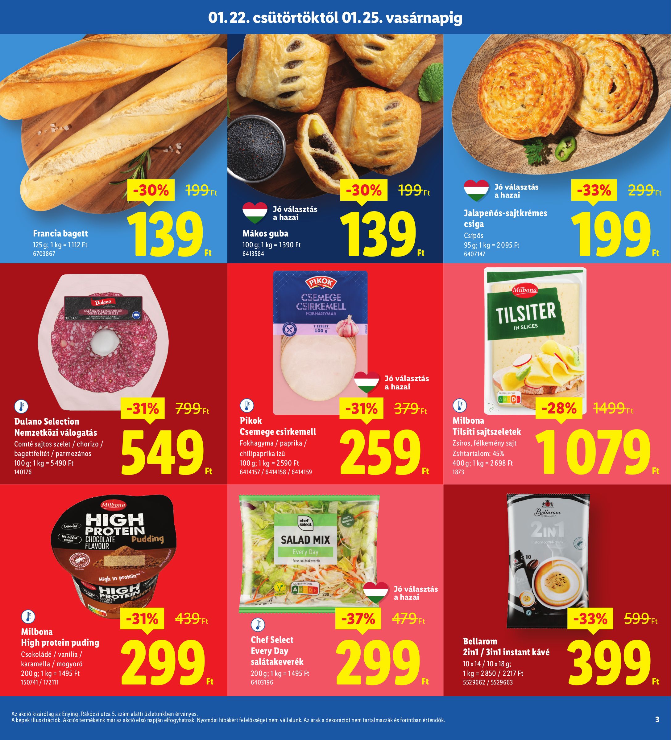 lidl - Lidl - Enying akciós újság, érvényes 01.22. - 01.25. - page: 3