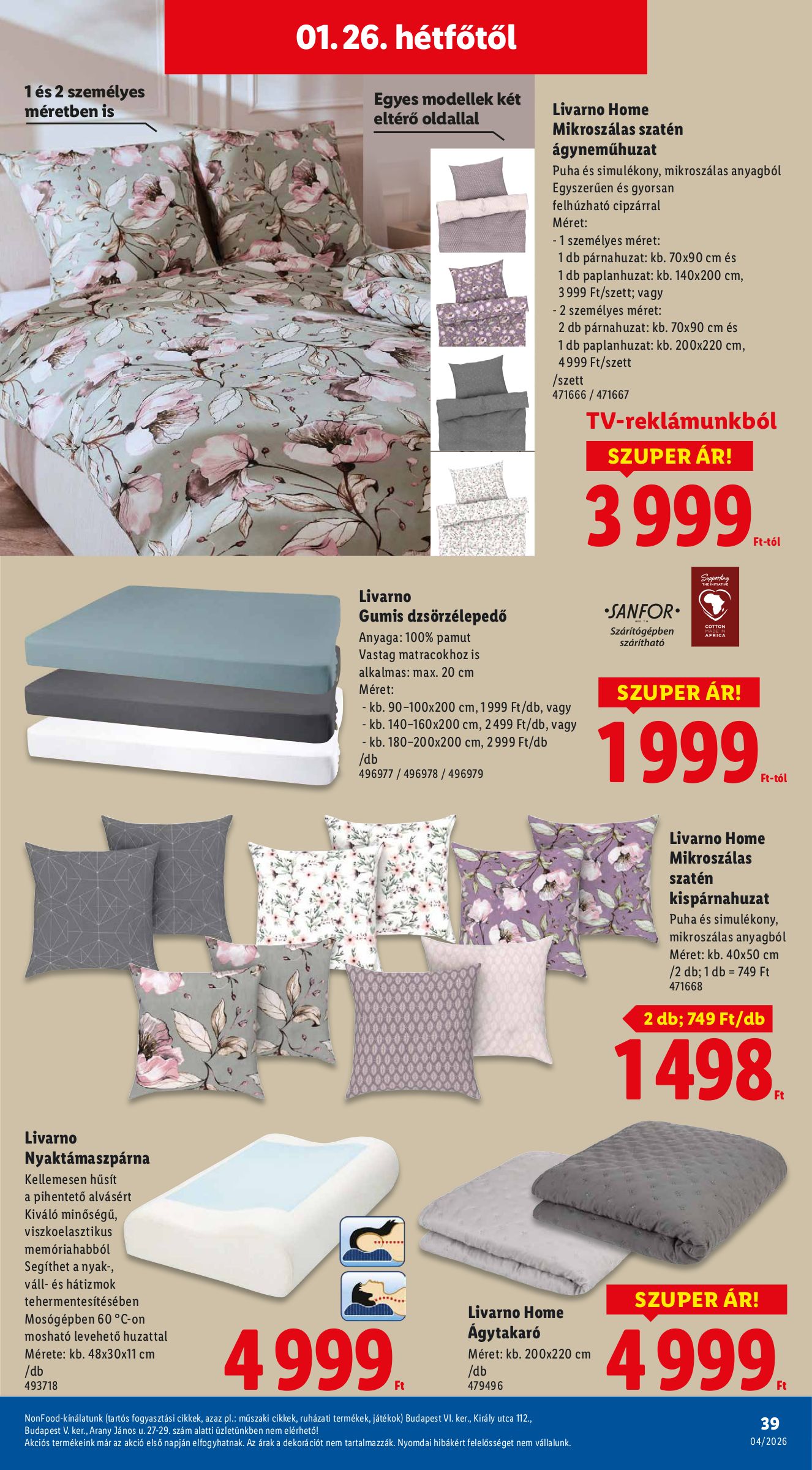 lidl - Lidl akciós újság, érvényes 01.22. - 01.28. - page: 39