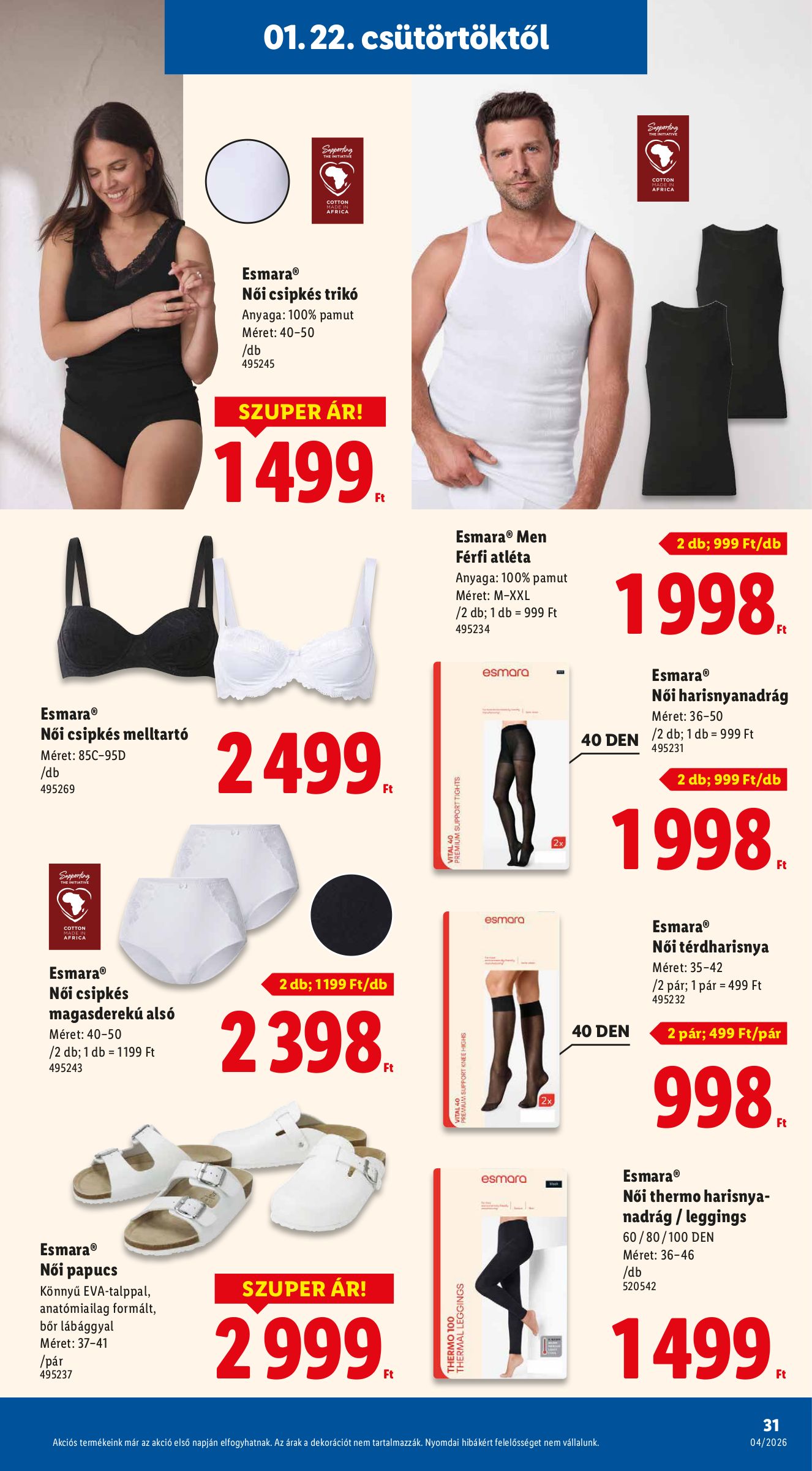 lidl - Lidl akciós újság, érvényes 01.22. - 01.28. - page: 31