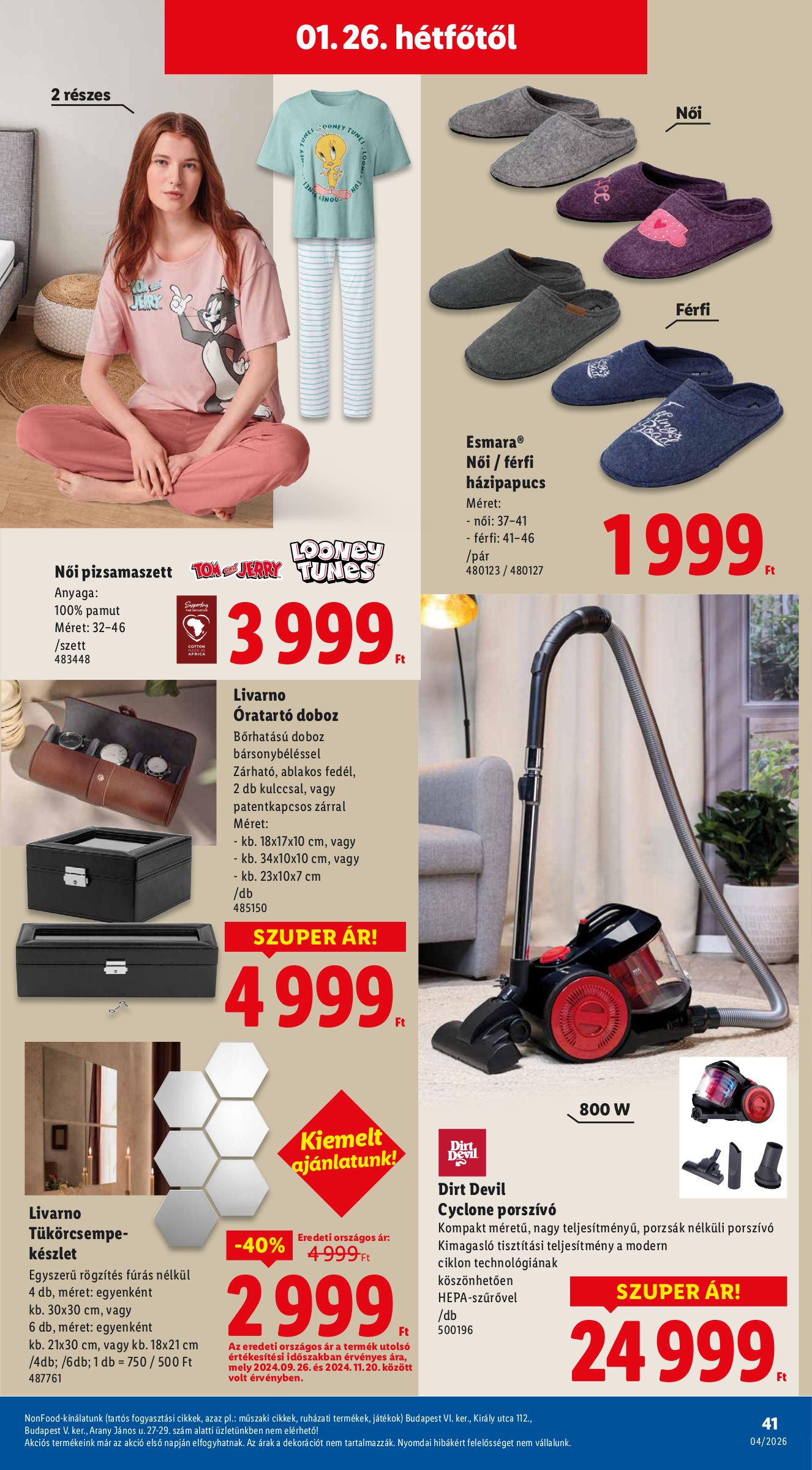 lidl - Lidl akciós újság, érvényes 01.22. - 01.28. - page: 41