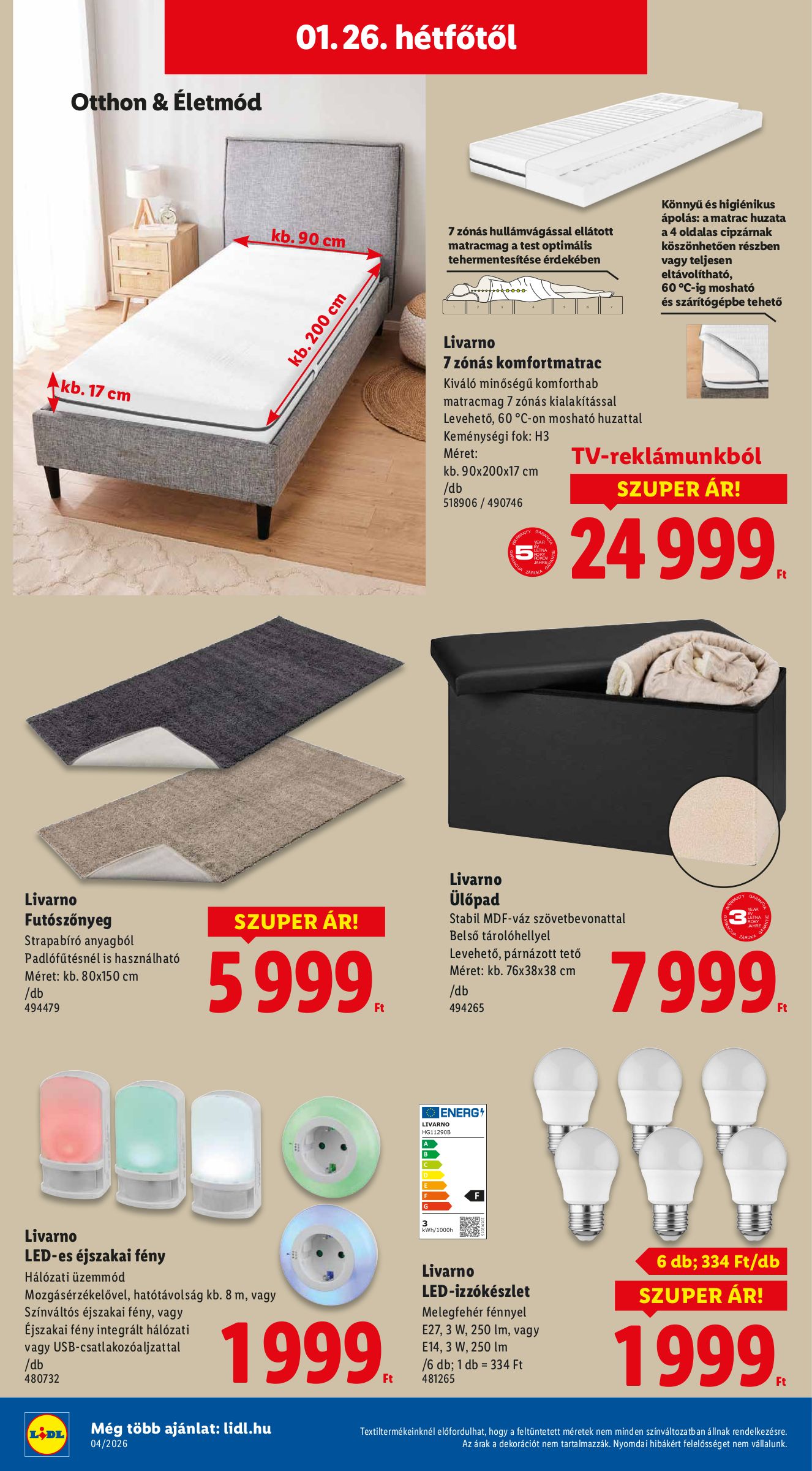 lidl - Lidl akciós újság, érvényes 01.22. - 01.28. - page: 40