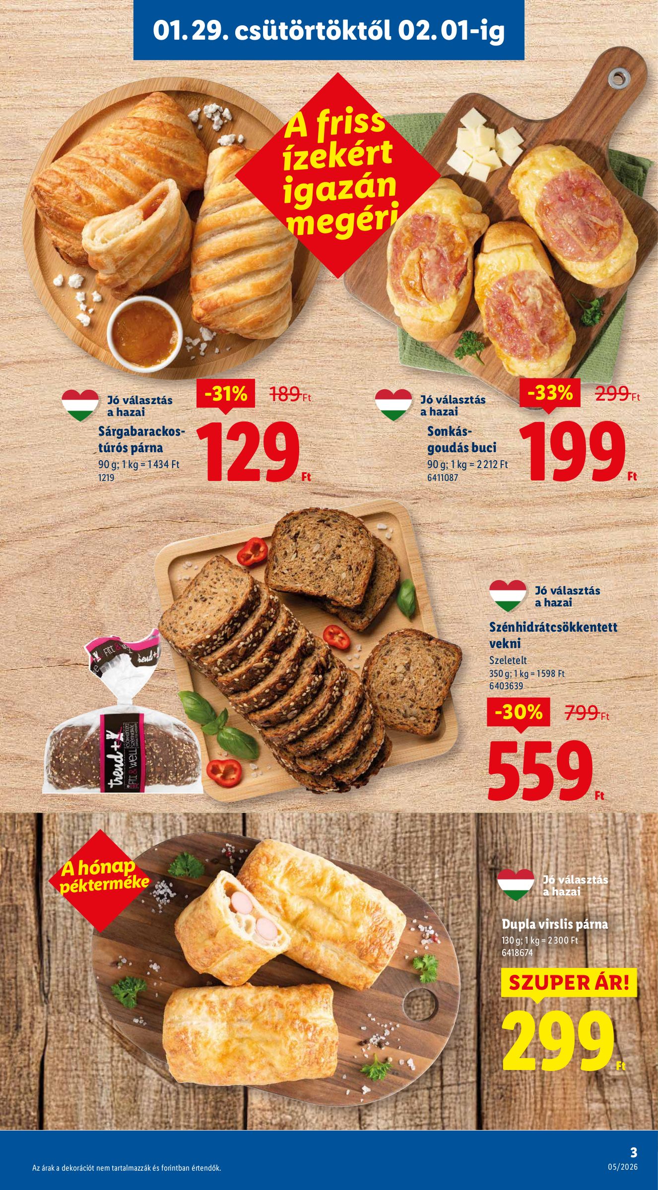 lidl - Lidl akciós újság, érvényes 01.29. - 02.04. - page: 3