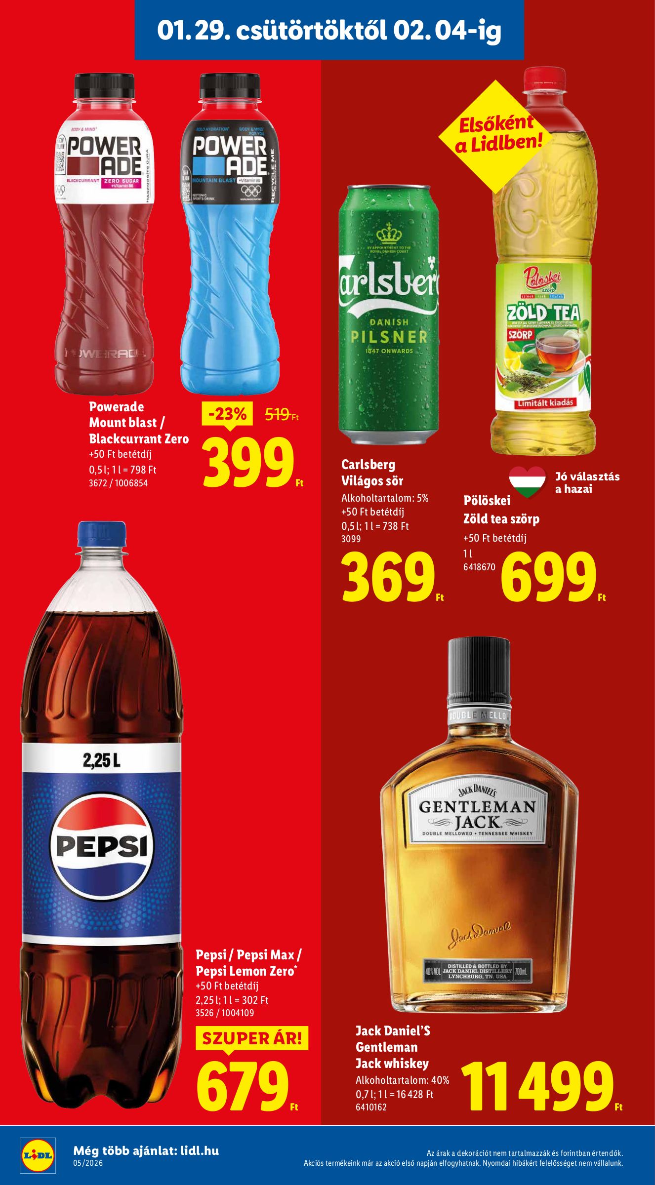 lidl - Lidl akciós újság, érvényes 01.29. - 02.04. - page: 16