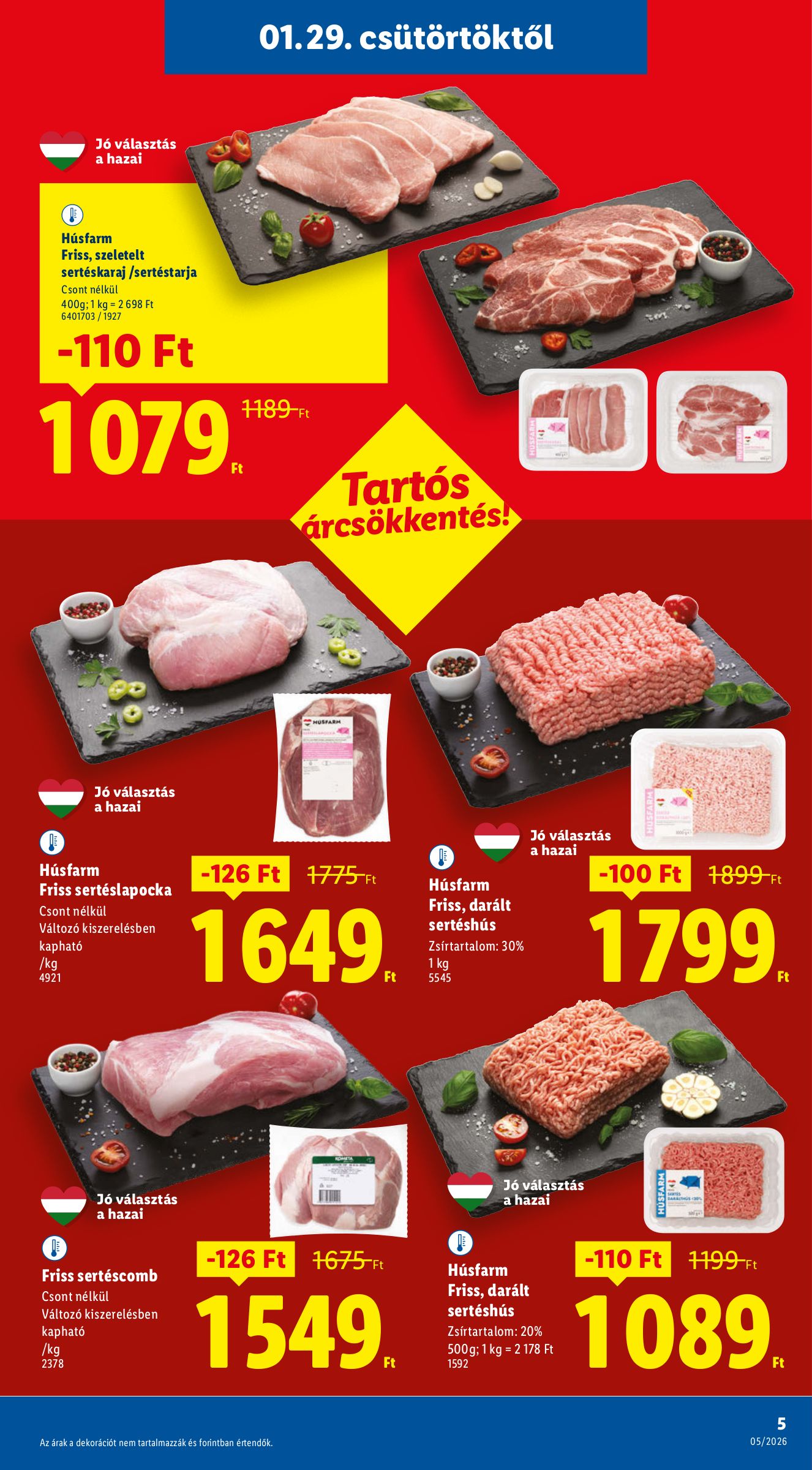 lidl - Lidl akciós újság, érvényes 01.29. - 02.04. - page: 5