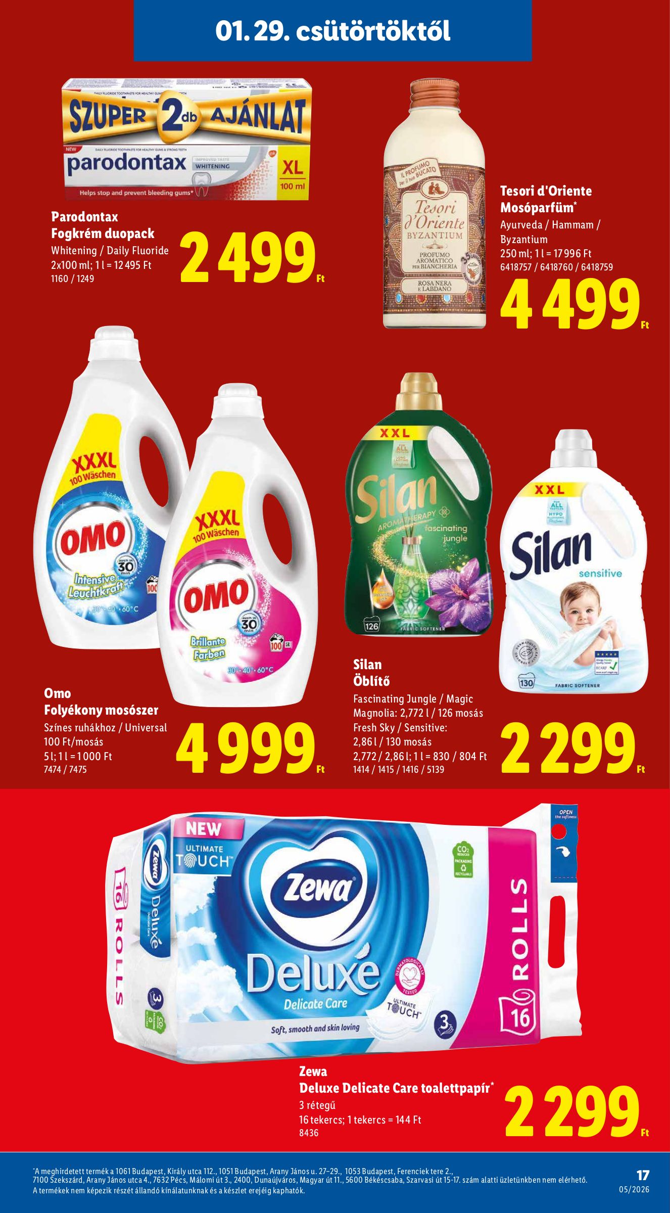 lidl - Lidl akciós újság, érvényes 01.29. - 02.04. - page: 17