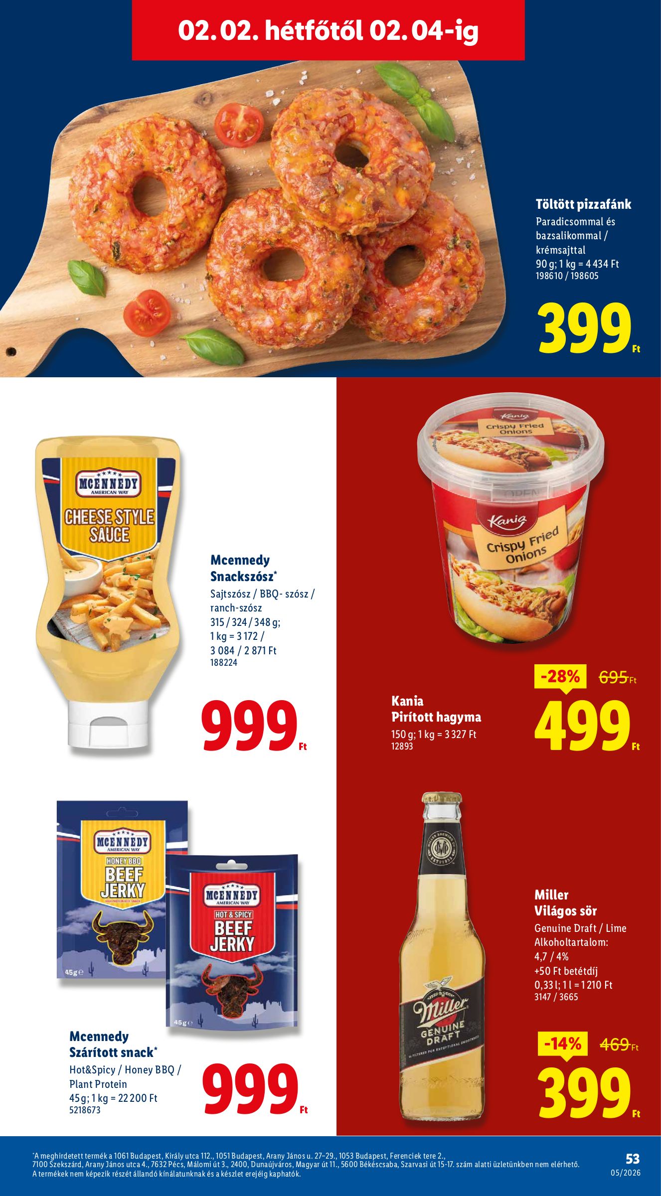 lidl - Lidl akciós újság, érvényes 01.29. - 02.04. - page: 53