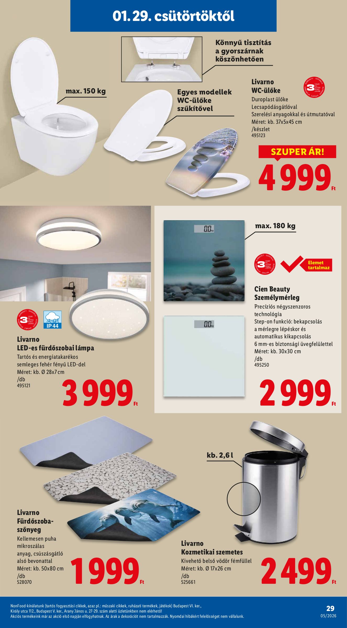 lidl - Lidl akciós újság, érvényes 01.29. - 02.04. - page: 29