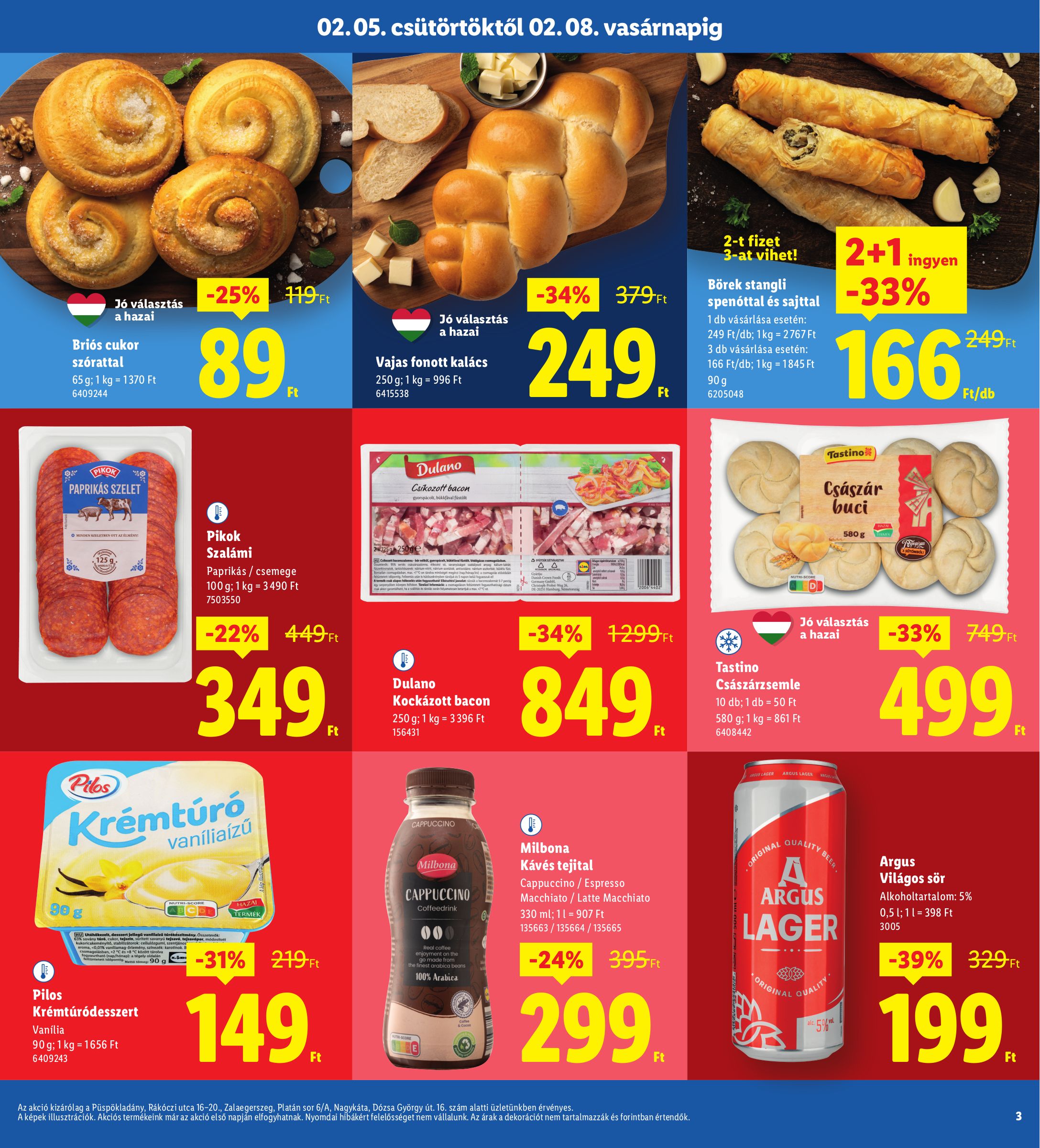 lidl - Lidl - Regionális akciók akciós újság, érvényes 2026.02.05. - 2026.02.08. - page: 3