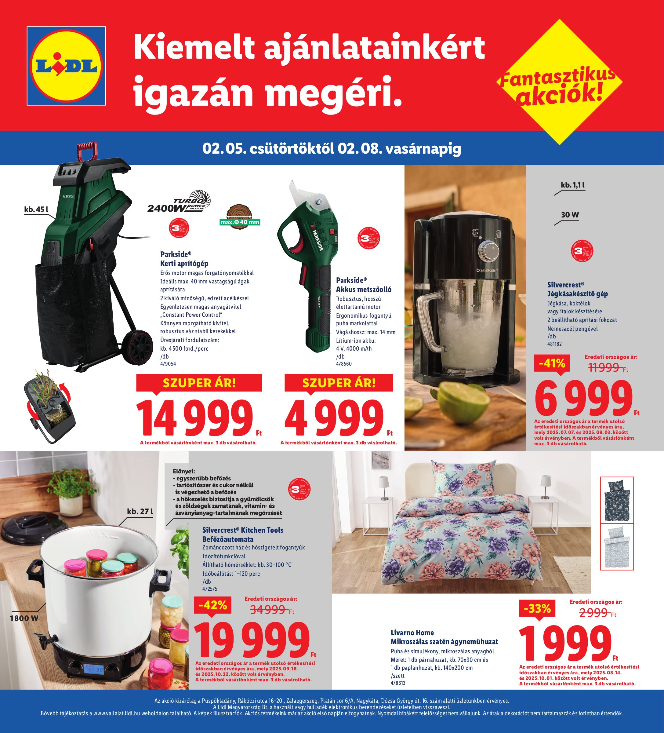 lidl - Lidl - Regionális akciók akciós újság, érvényes 2026.02.05. - 2026.02.08. - page: 4
