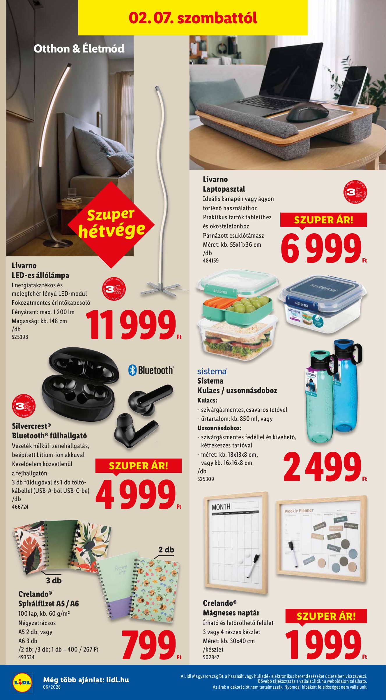 lidl - Lidl - Nonfood akciós újság, érvényes 2026.02.05. - 2026.02.11. - page: 14