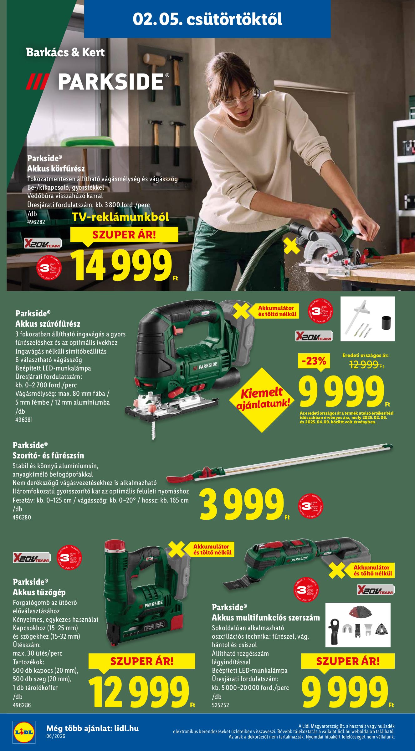 lidl - Lidl - Nonfood akciós újság, érvényes 2026.02.05. - 2026.02.11. - page: 4