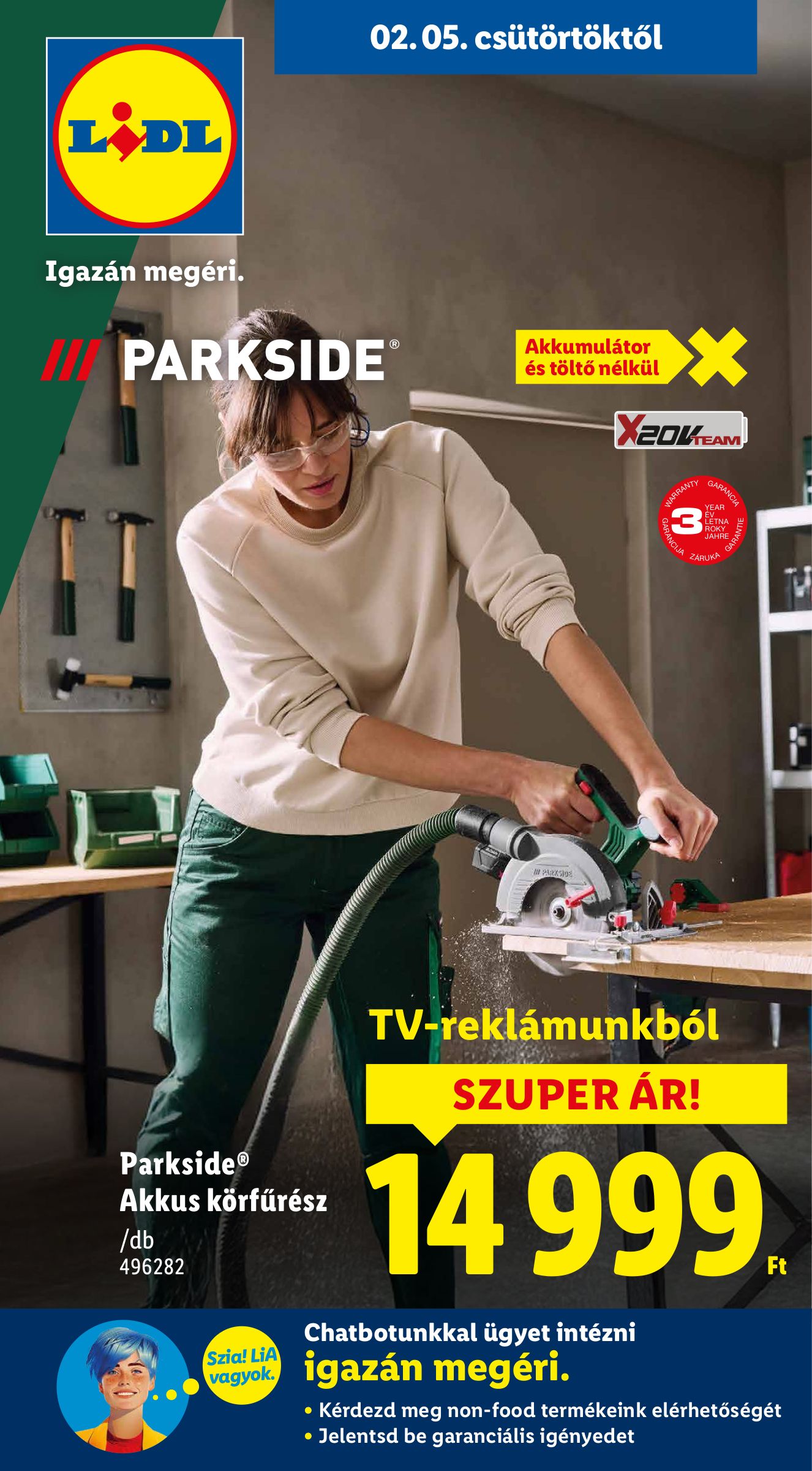 lidl - Lidl - Nonfood akciós újság, érvényes 2026.02.05. - 2026.02.11.