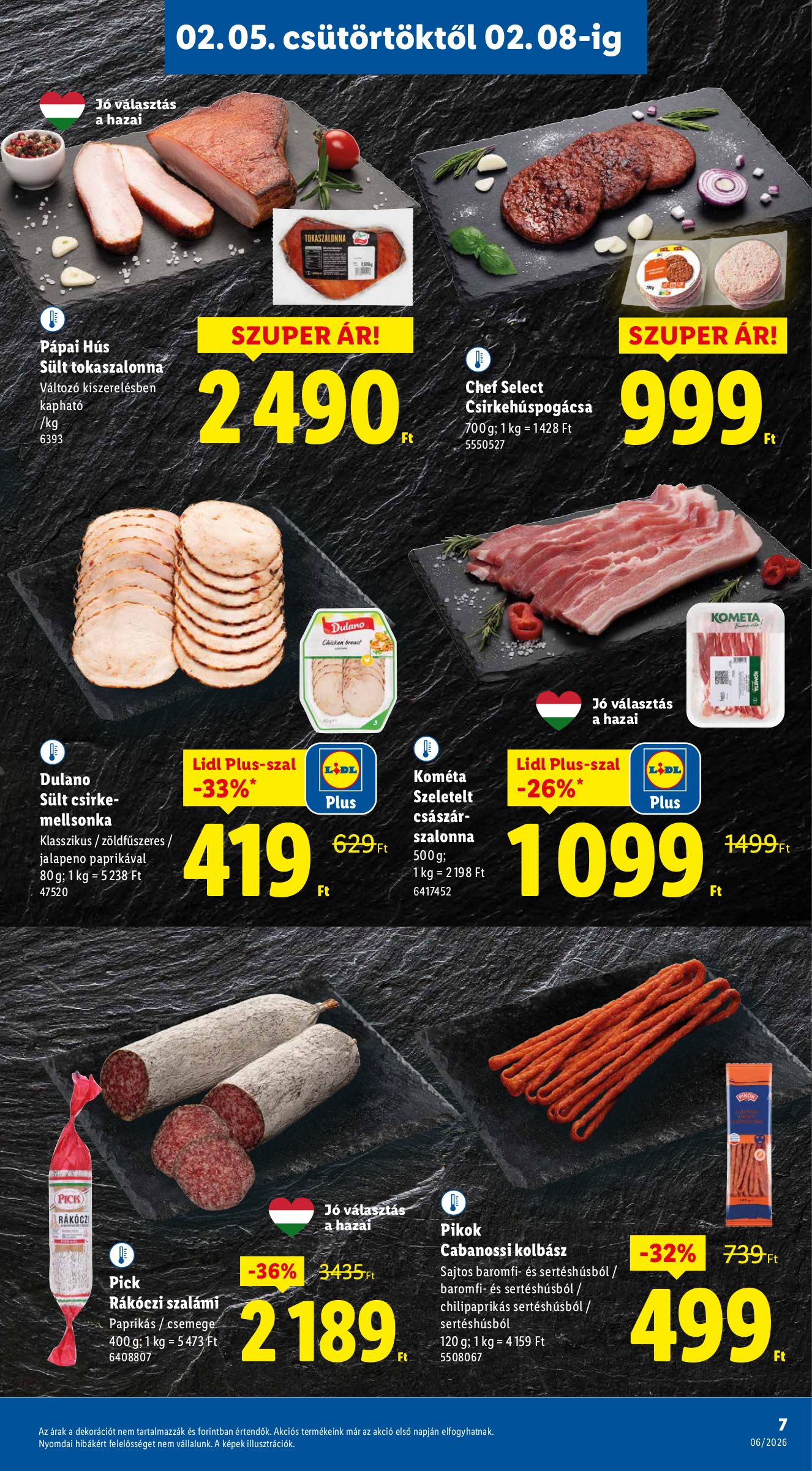lidl - Lidl akciós újság, érvényes 2026.02.05. - 2026.02.11. - page: 7