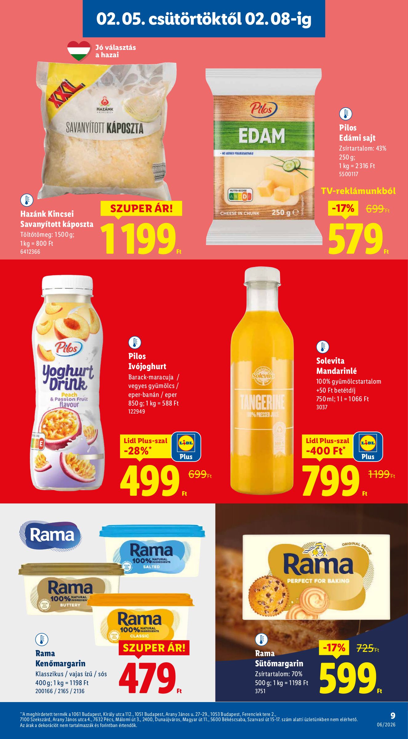 lidl - Lidl akciós újság, érvényes 2026.02.05. - 2026.02.11. - page: 9