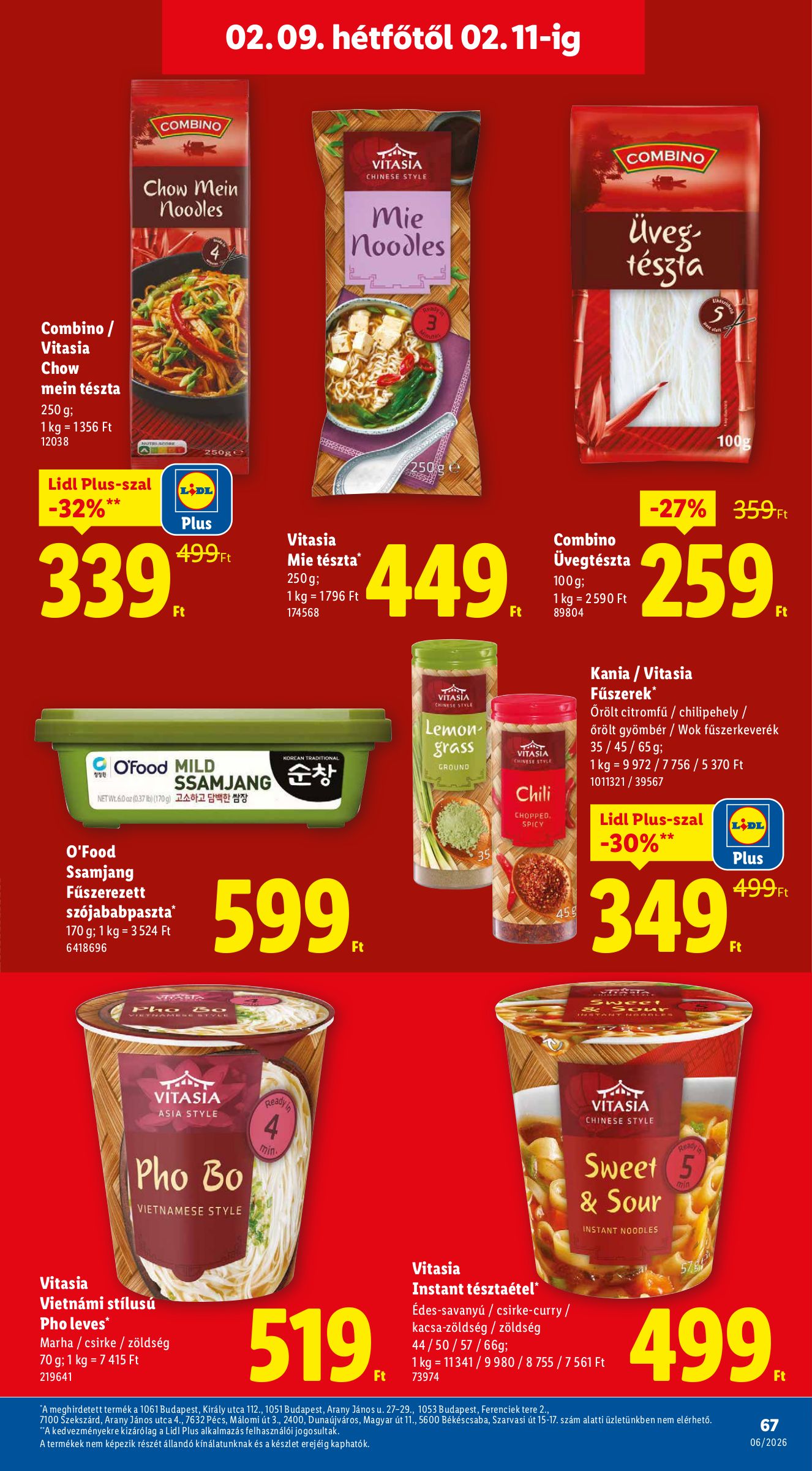lidl - Lidl akciós újság, érvényes 2026.02.05. - 2026.02.11. - page: 67