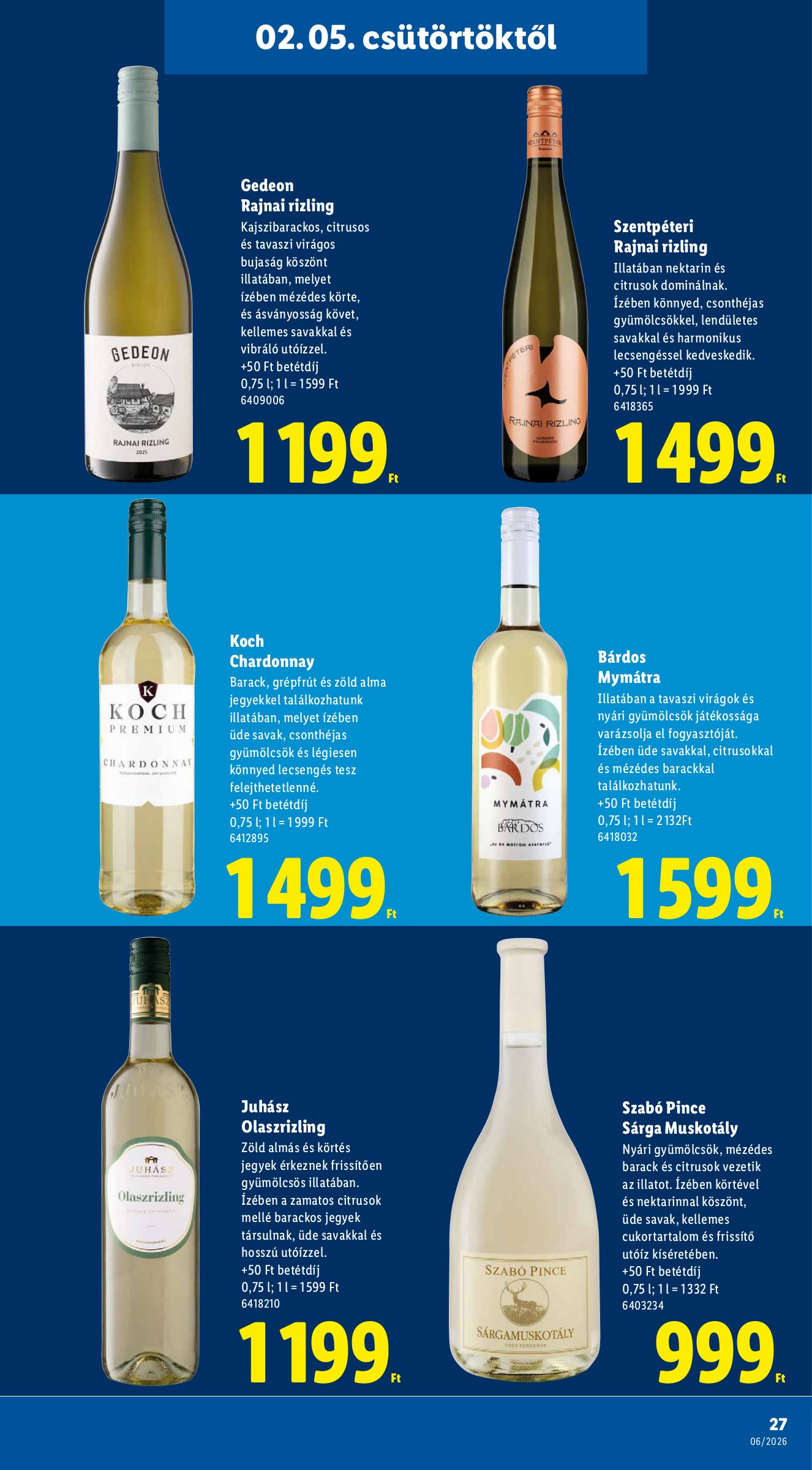 lidl - Lidl akciós újság, érvényes 2026.02.05. - 2026.02.11. - page: 27