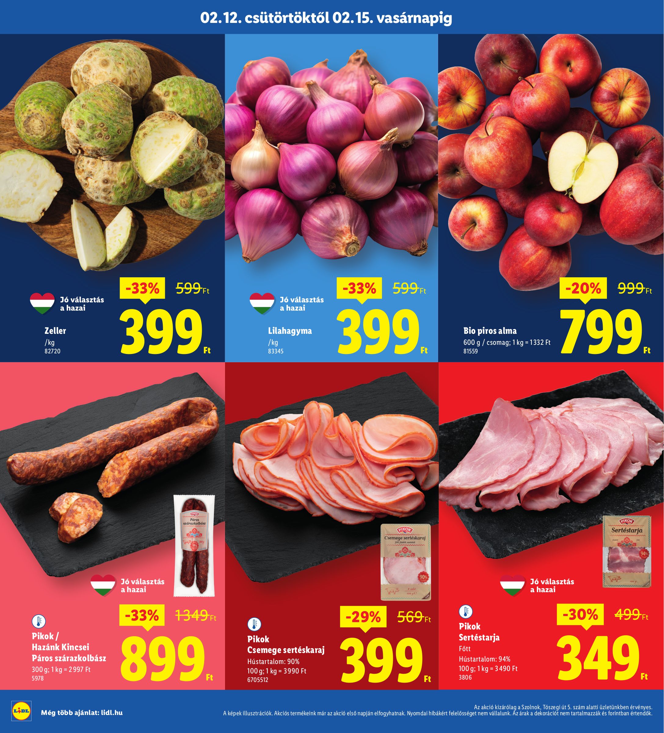lidl - Lidl - Szolnok akciós újság, érvényes 2026.02.12. - 2026.02.15. - page: 2