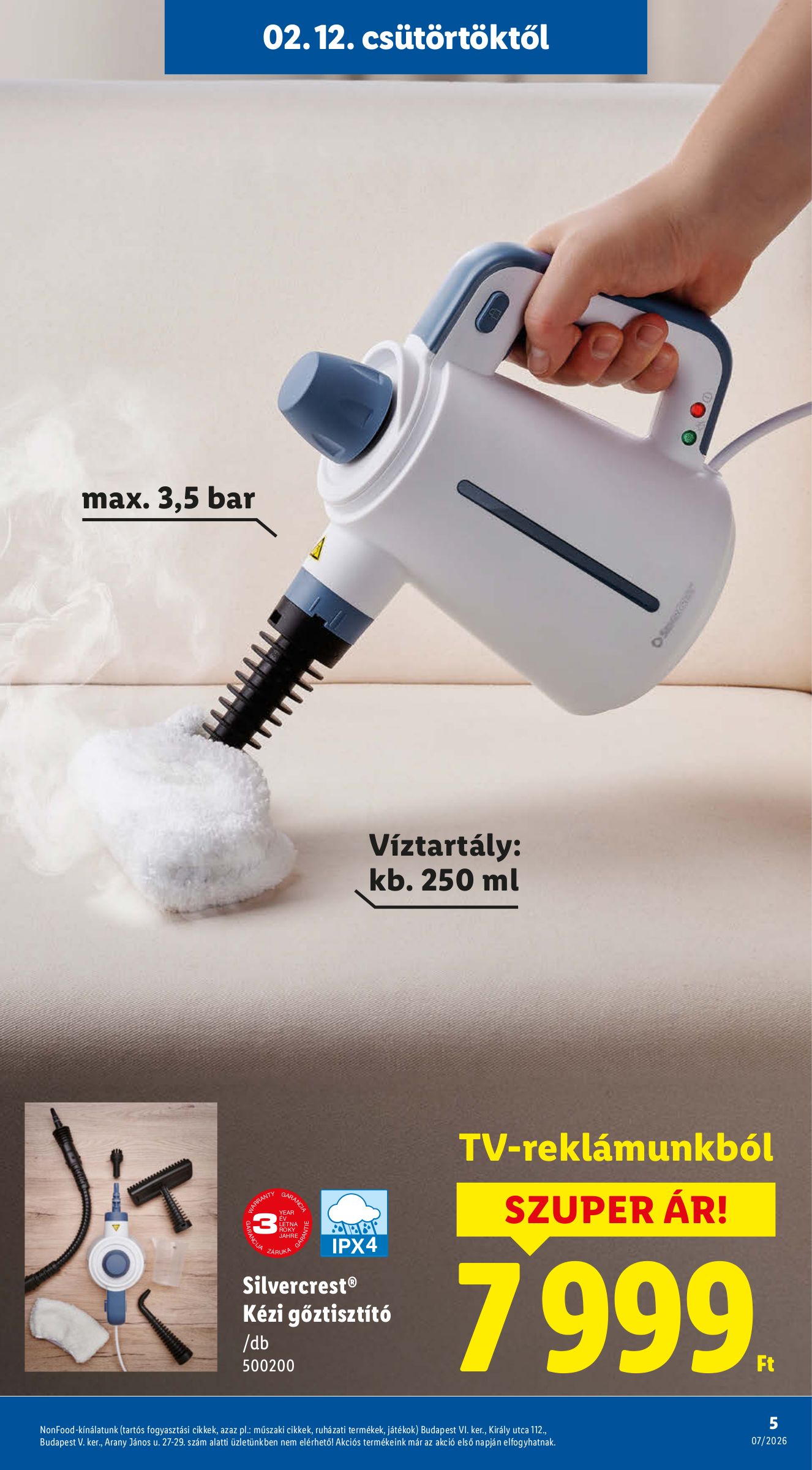 lidl - Lidl - Nonfood akciós újság, érvényes 2026.02.12. - 2026.02.18. - page: 5