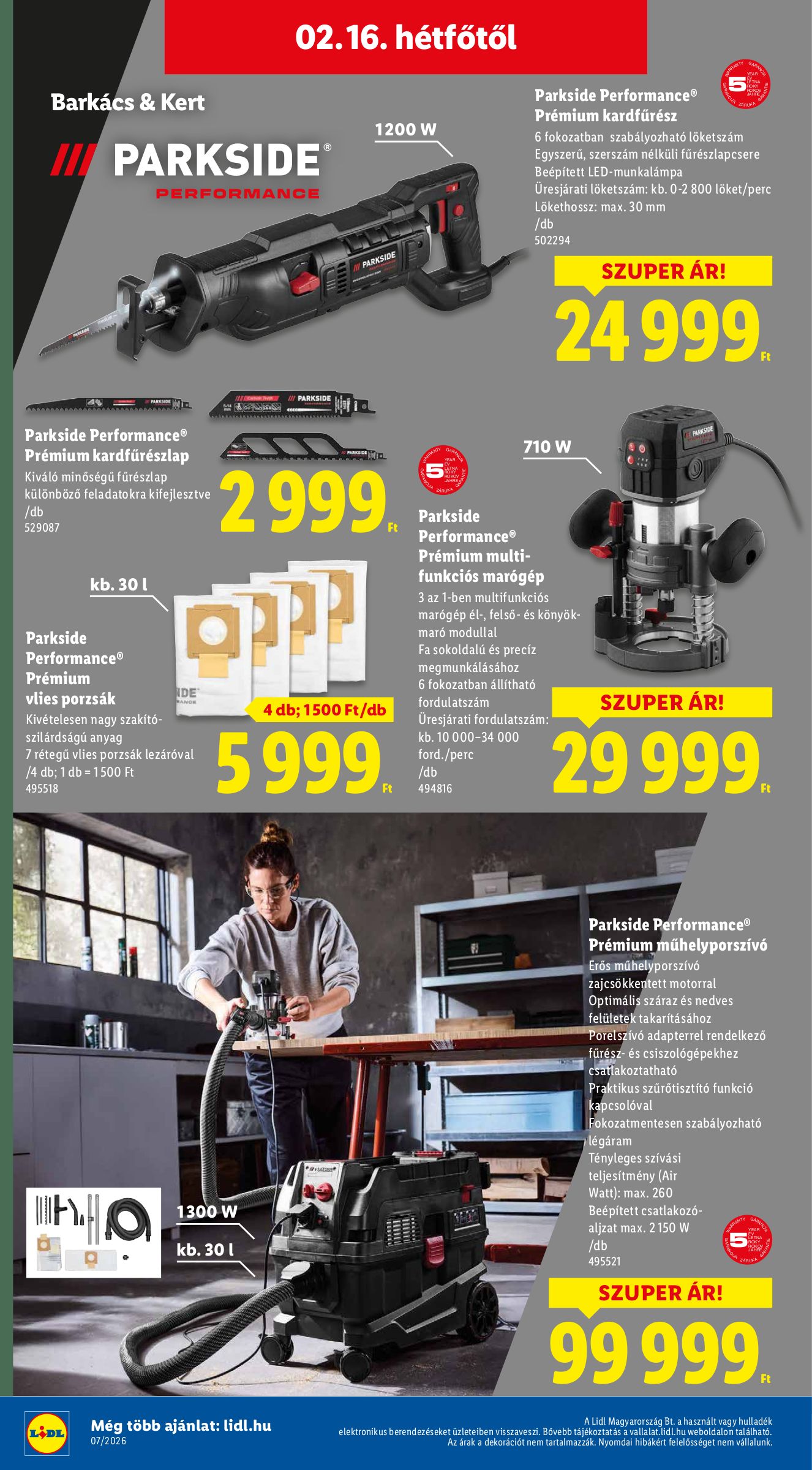 lidl - Lidl - Nonfood akciós újság, érvényes 2026.02.12. - 2026.02.18. - page: 18