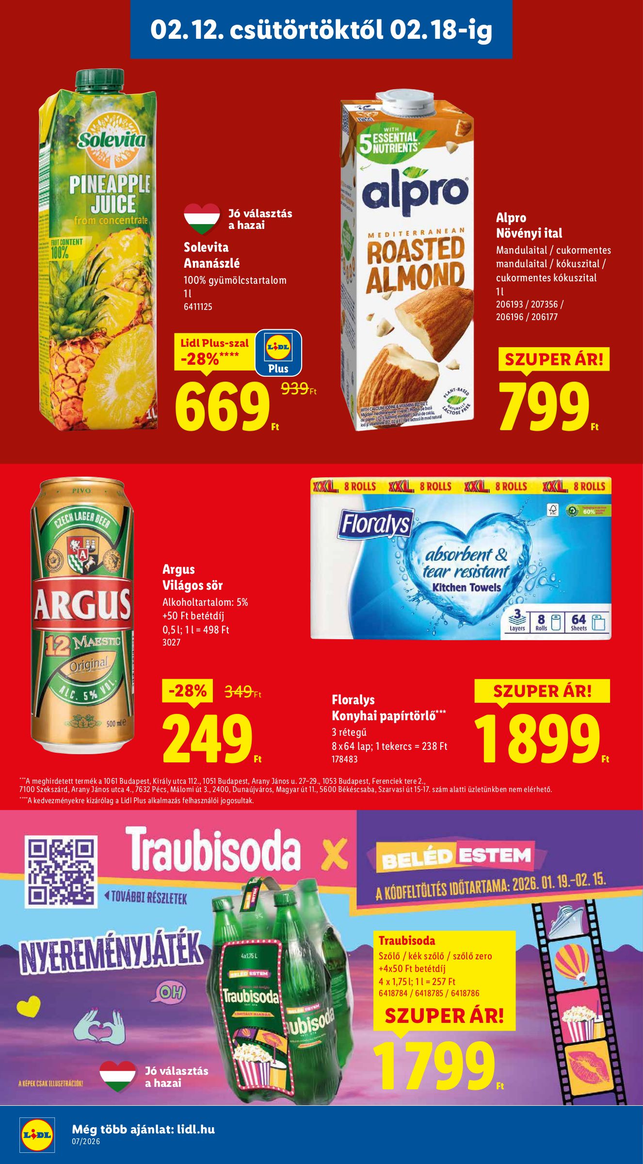 lidl - Lidl akciós újság, érvényes 2026.02.12. - 2026.02.18. - page: 12
