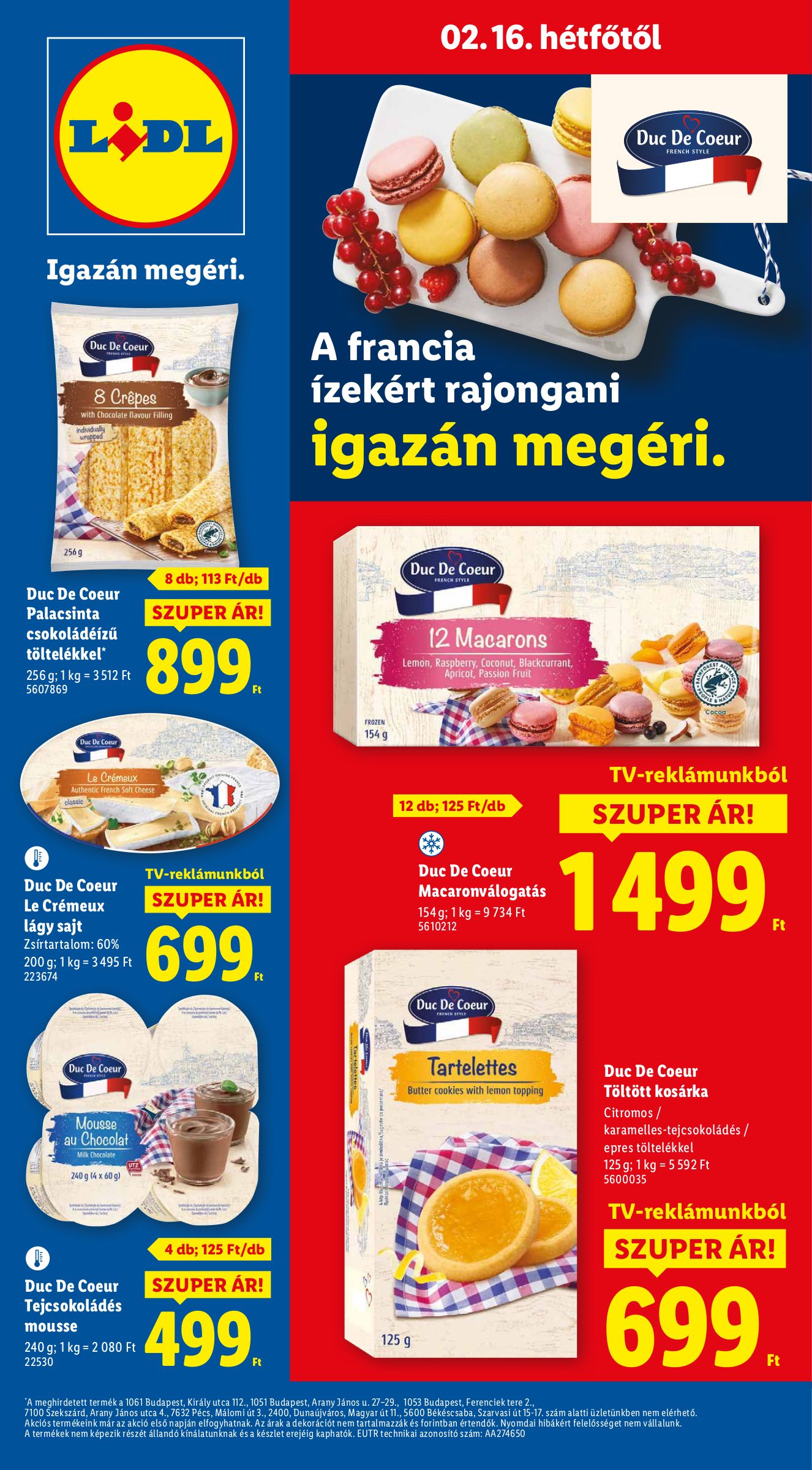 lidl - Lidl akciós újság, érvényes 2026.02.12. - 2026.02.18. - page: 62