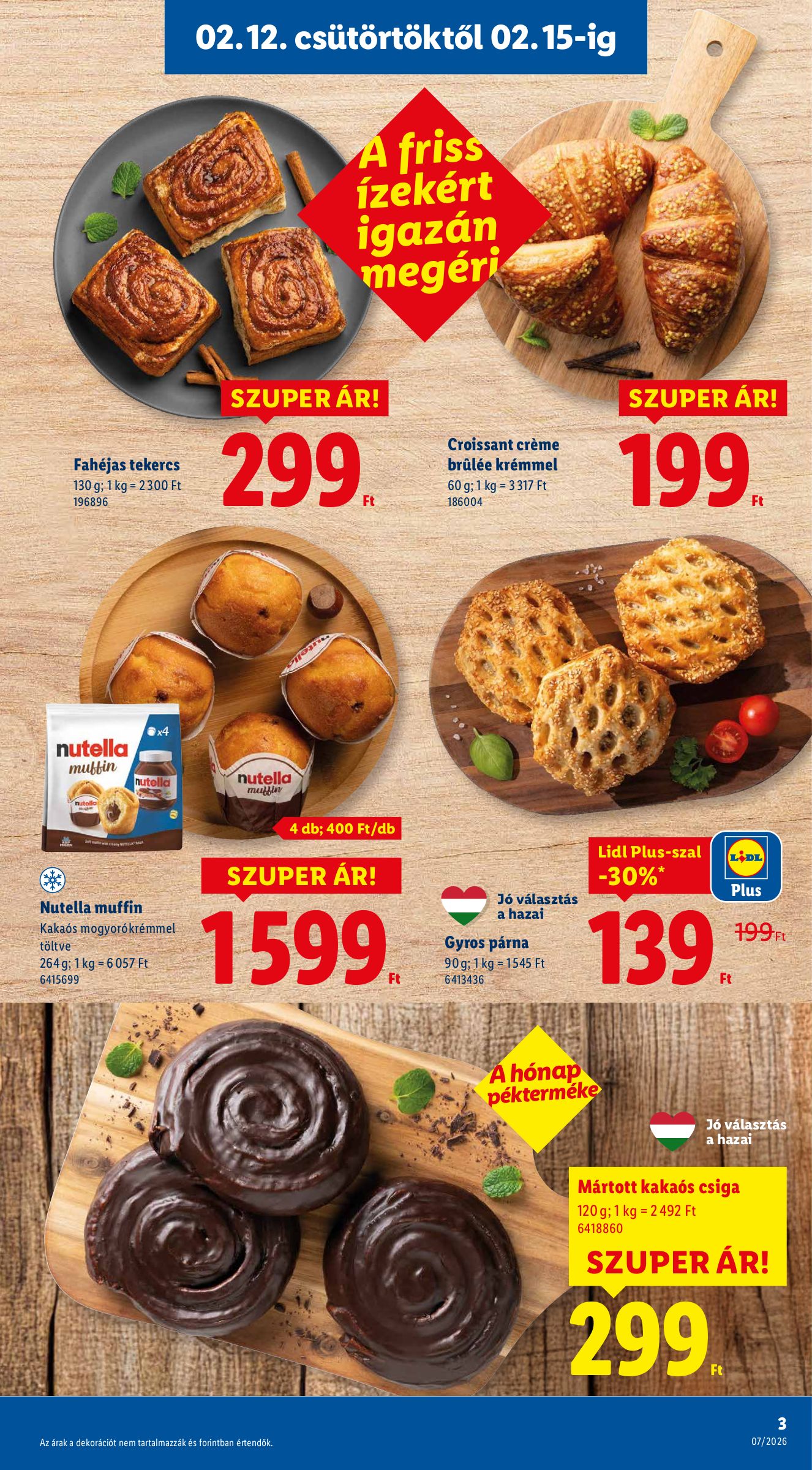 lidl - Lidl akciós újság, érvényes 2026.02.12. - 2026.02.18. - page: 3