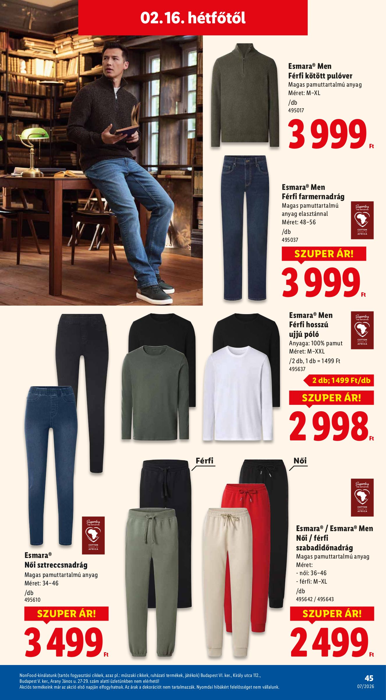 lidl - Lidl akciós újság, érvényes 2026.02.12. - 2026.02.18. - page: 45