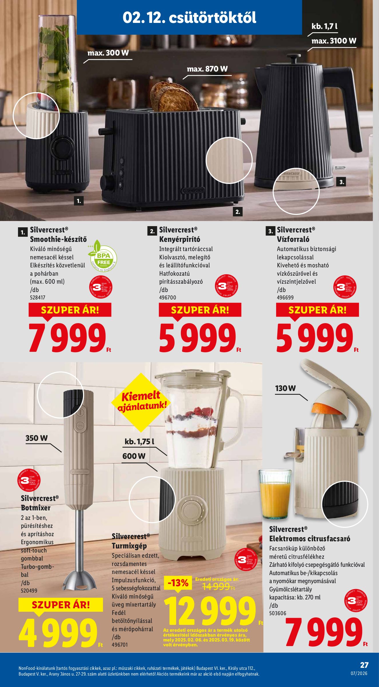 lidl - Lidl akciós újság, érvényes 2026.02.12. - 2026.02.18. - page: 27