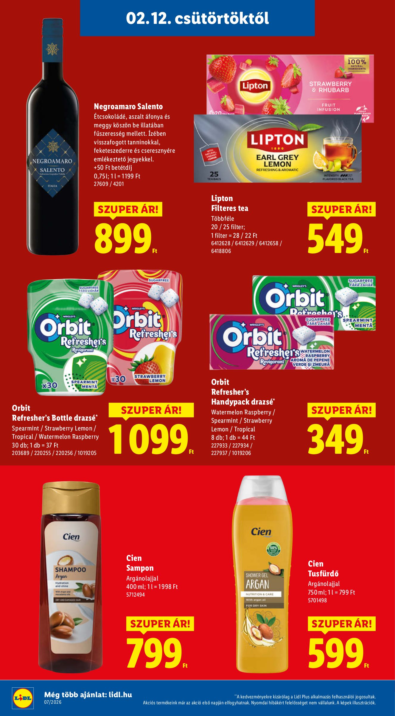 lidl - Lidl akciós újság, érvényes 2026.02.12. - 2026.02.18. - page: 14