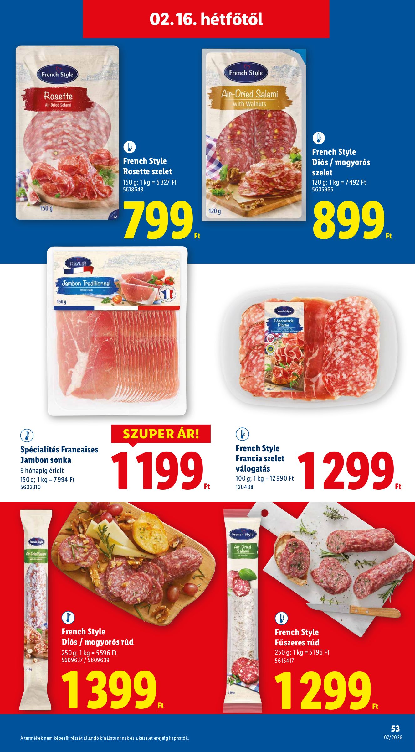 lidl - Lidl akciós újság, érvényes 2026.02.12. - 2026.02.18. - page: 53