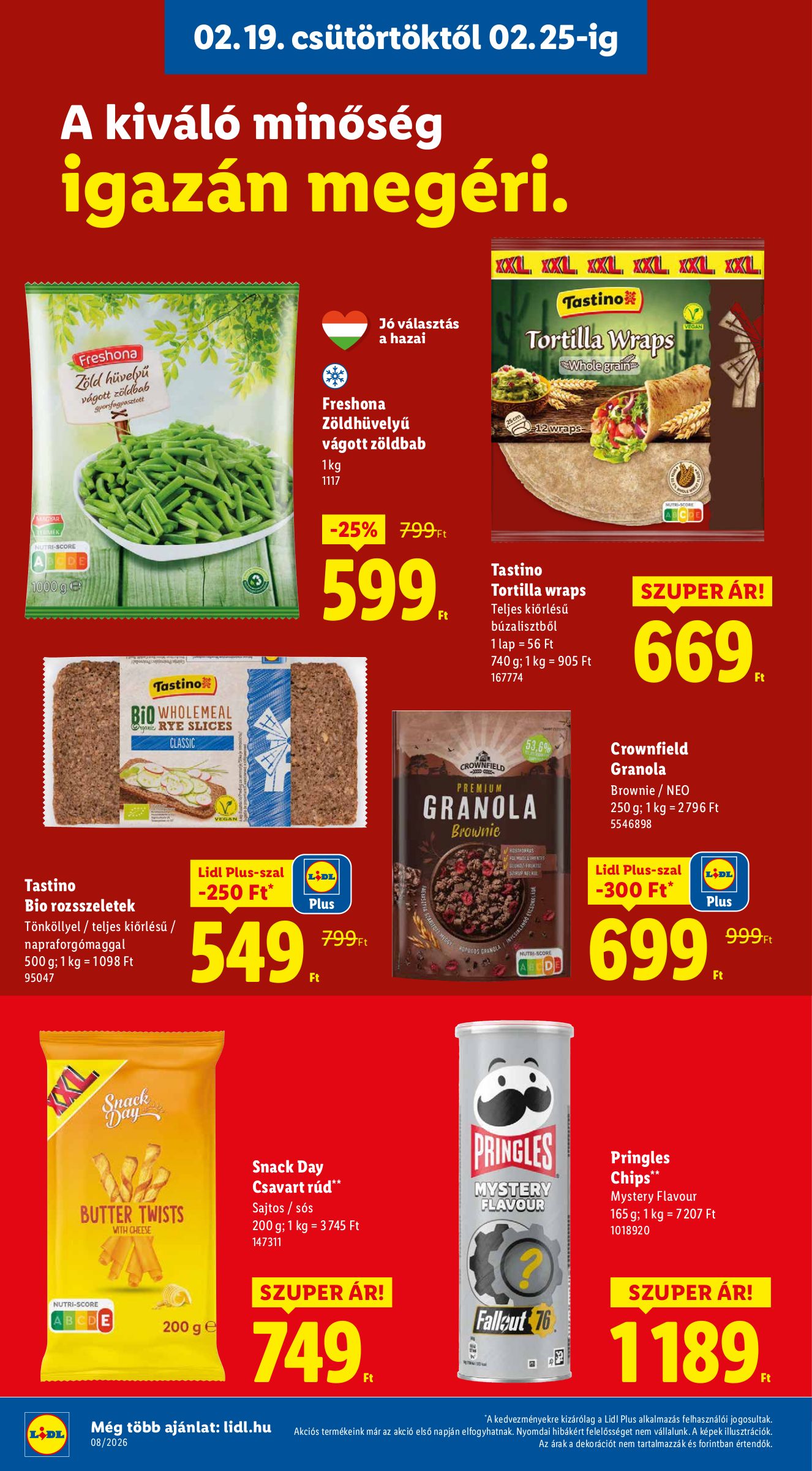 lidl - Lidl akciós újság, érvényes 2026.02.19. - 2026.02.25. - page: 10