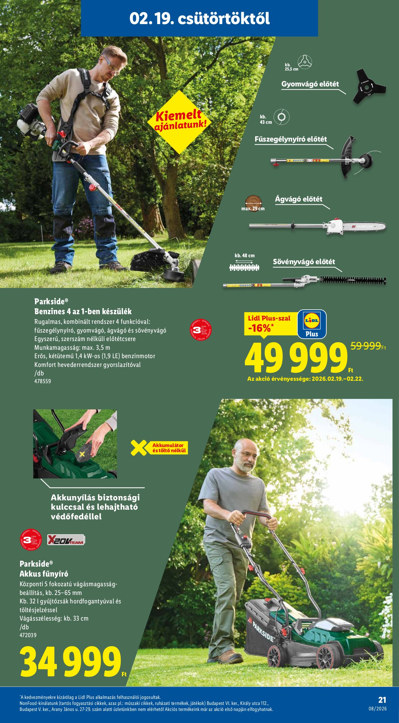 lidl - Lidl akciós újság, érvényes 2026.02.19. - 2026.02.25. - page: 21