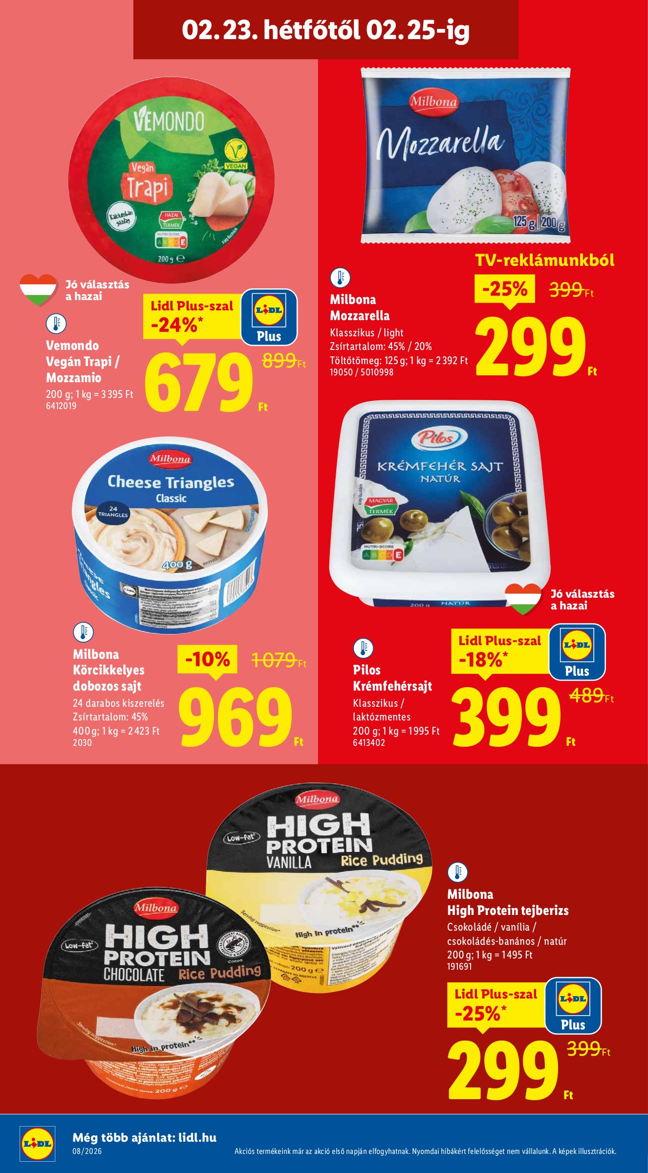 lidl - Lidl akciós újság, érvényes 2026.02.19. - 2026.02.25. - page: 50