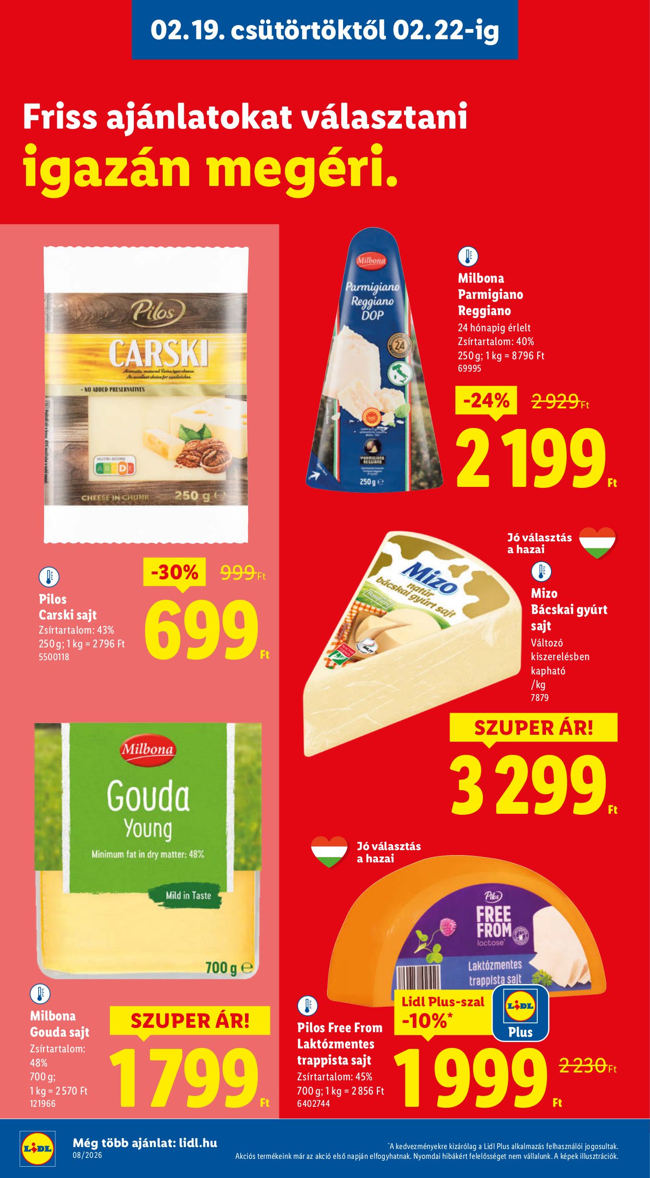 lidl - Lidl akciós újság, érvényes 2026.02.19. - 2026.02.25. - page: 8