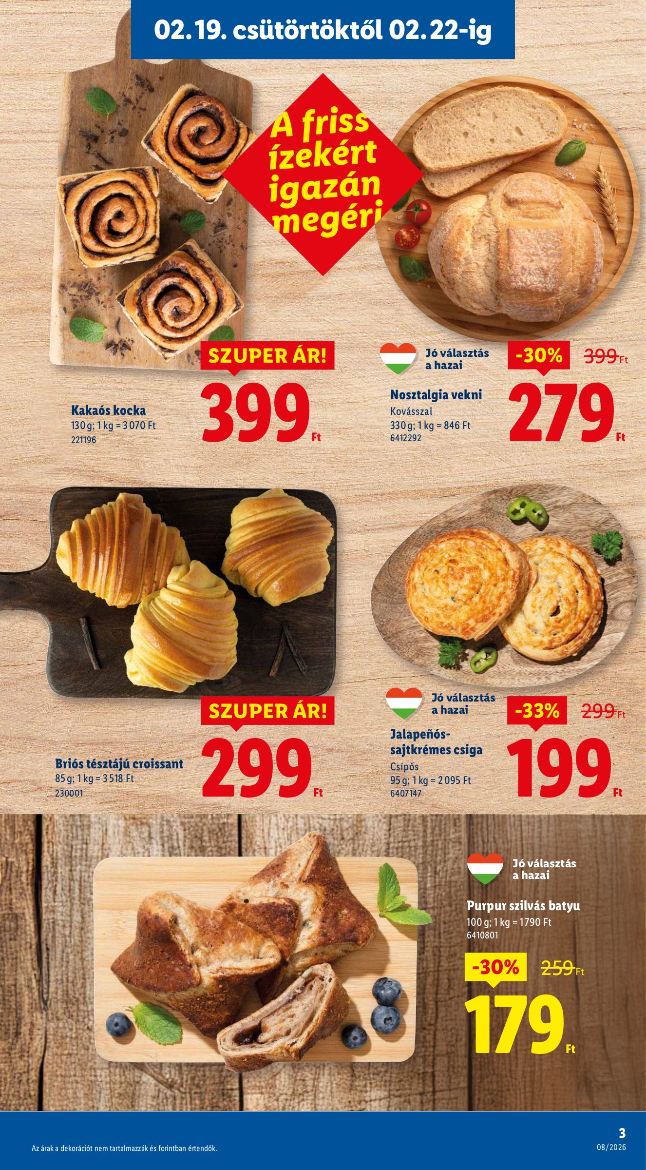 lidl - Lidl akciós újság, érvényes 2026.02.19. - 2026.02.25. - page: 3