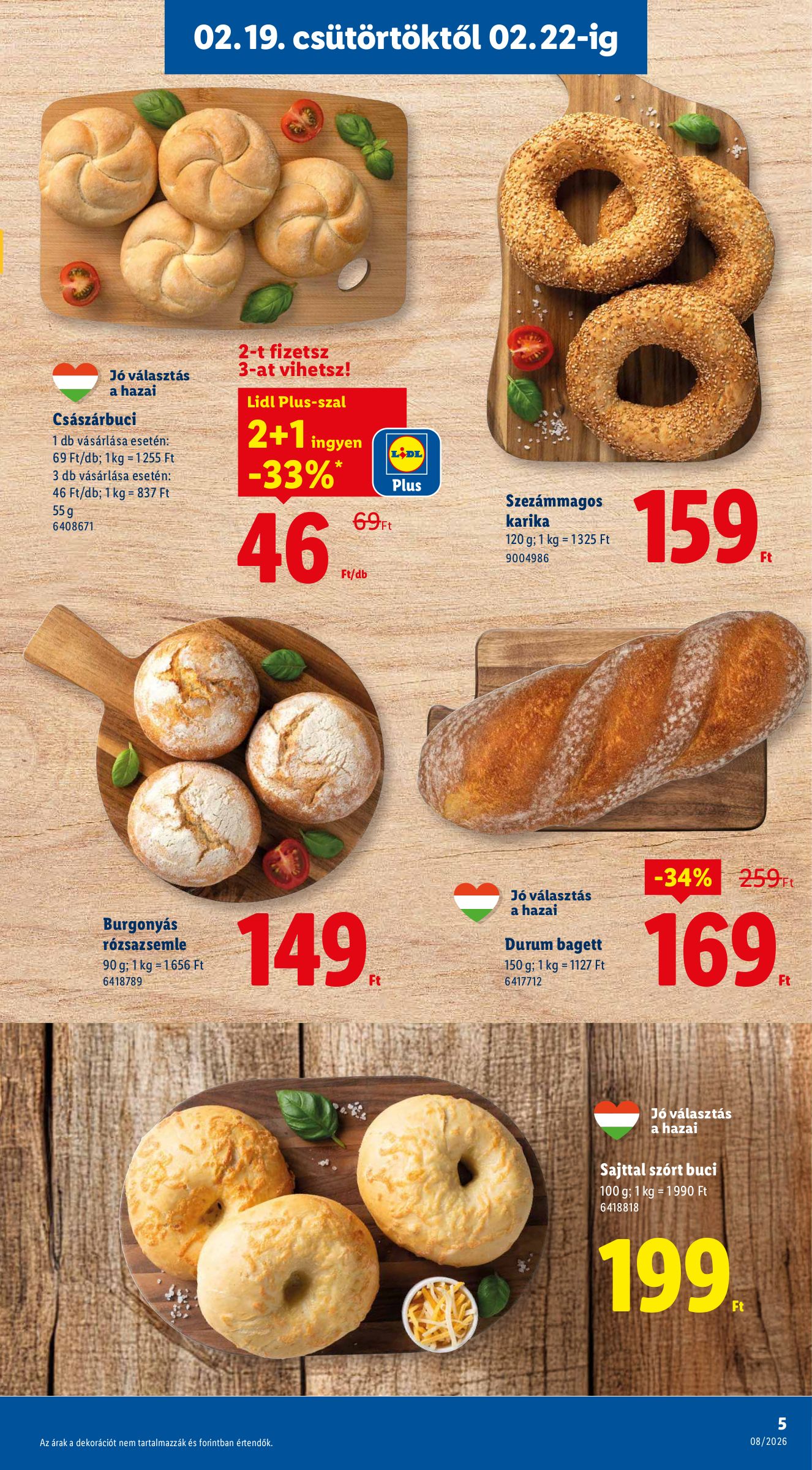 lidl - Lidl akciós újság, érvényes 2026.02.19. - 2026.02.25. - page: 5