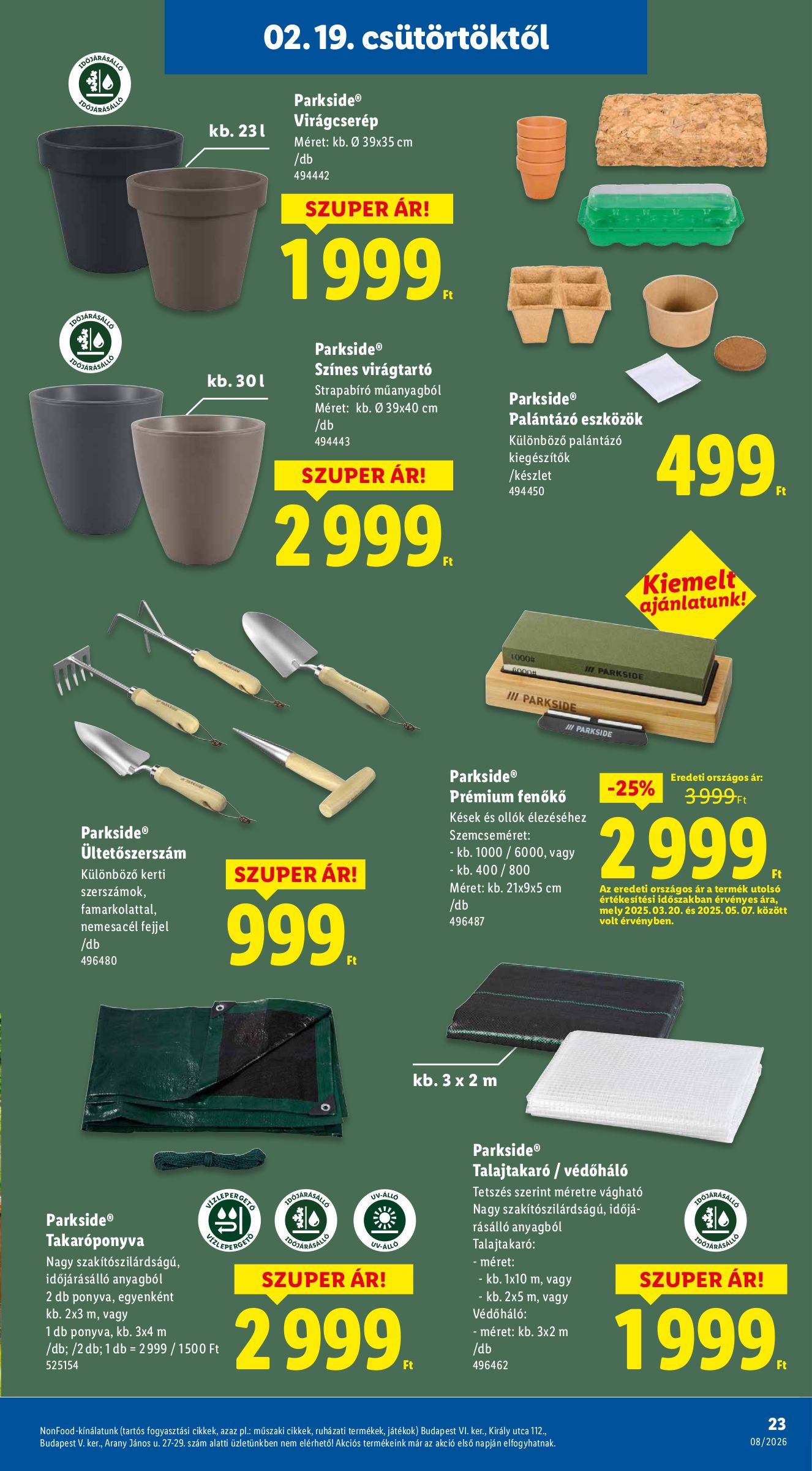 lidl - Lidl akciós újság, érvényes 2026.02.19. - 2026.02.25. - page: 23