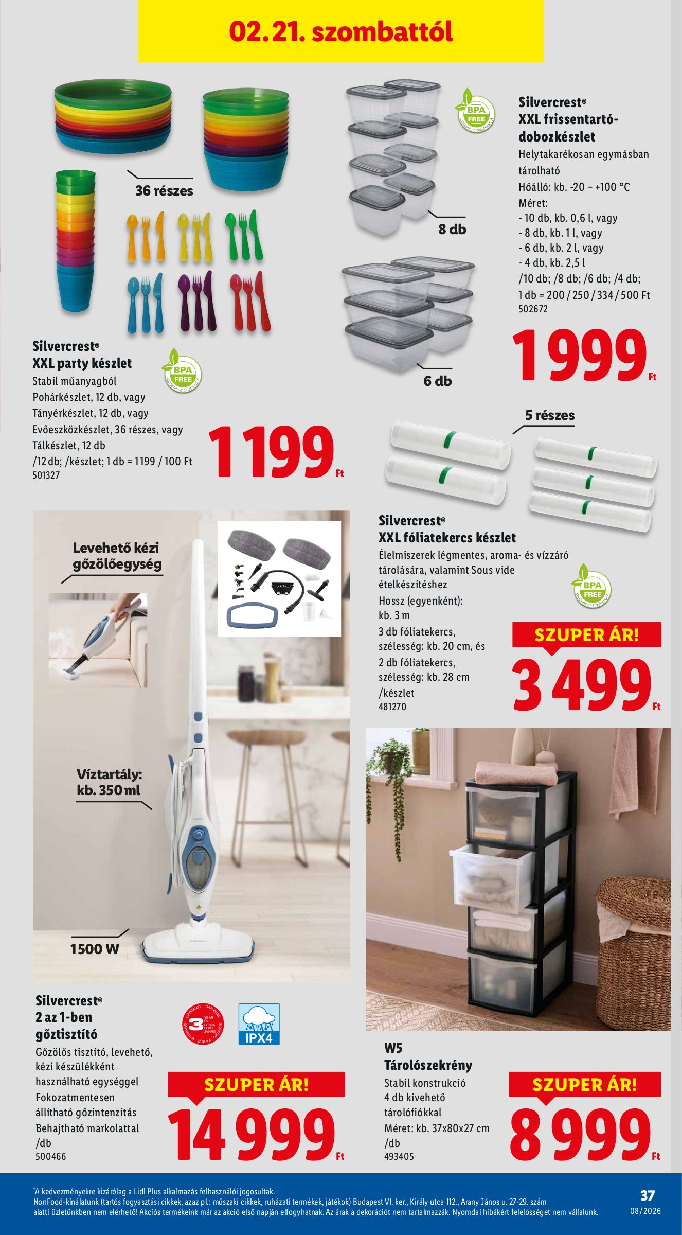 lidl - Lidl akciós újság, érvényes 2026.02.19. - 2026.02.25. - page: 37
