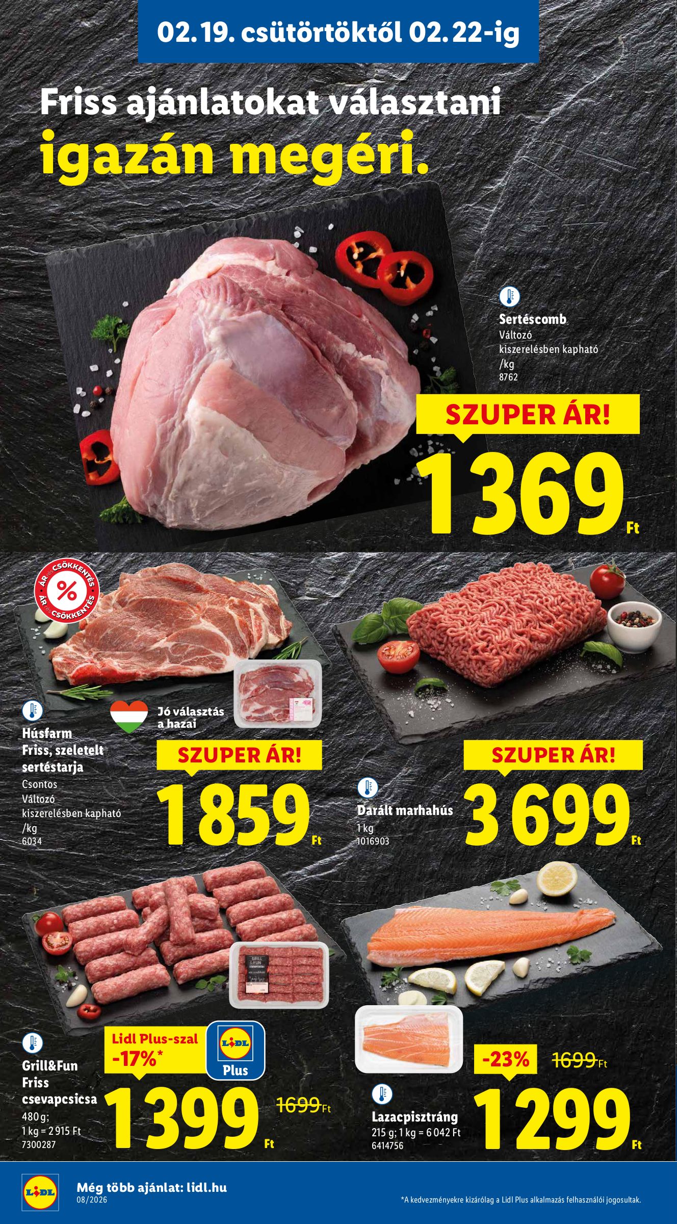 lidl - Lidl akciós újság, érvényes 2026.02.19. - 2026.02.25. - page: 6