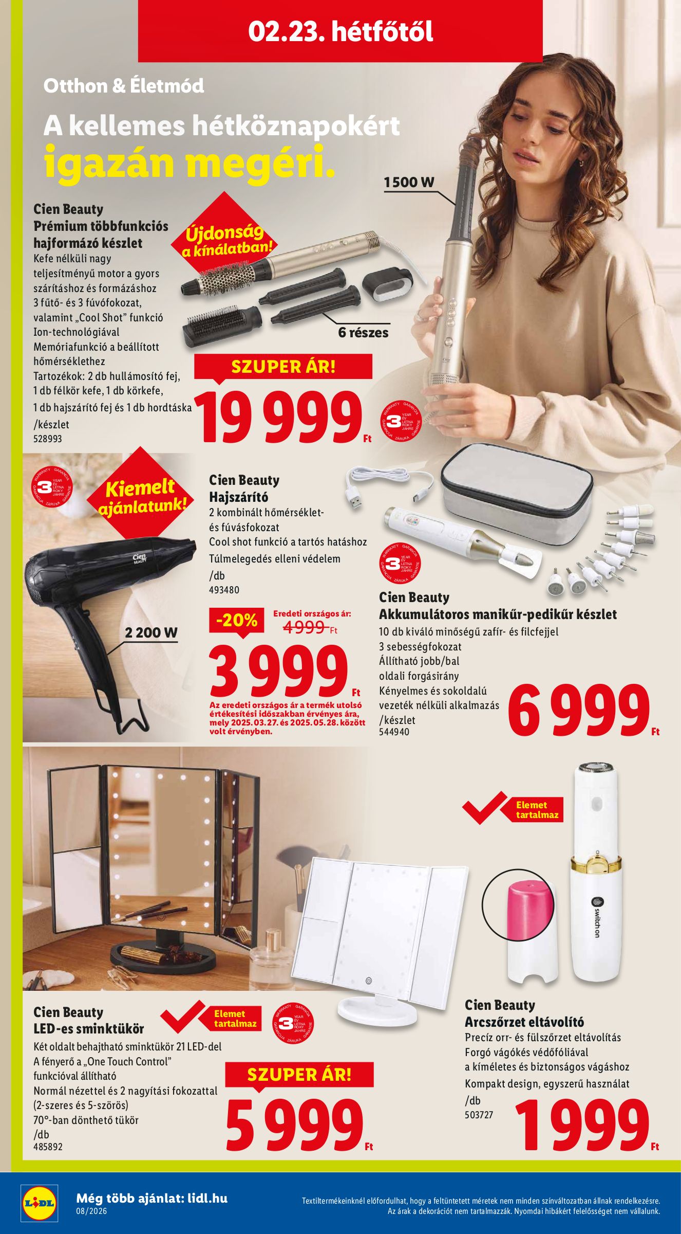 lidl - Lidl - Nonfood akciós újság, érvényes 2026.02.19. - 2026.02.25. - page: 24