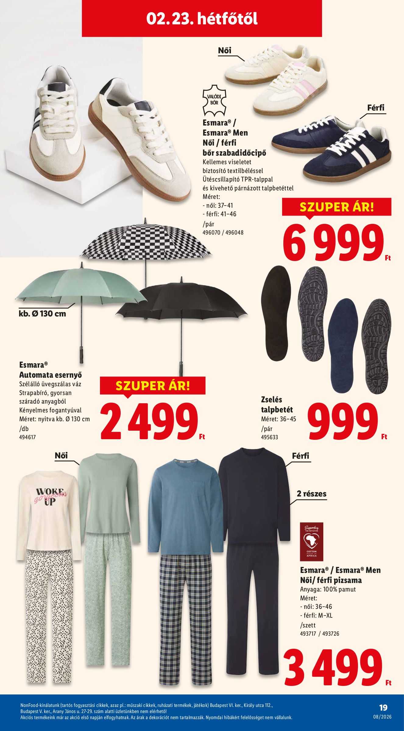 lidl - Lidl - Nonfood akciós újság, érvényes 2026.02.19. - 2026.02.25. - page: 19