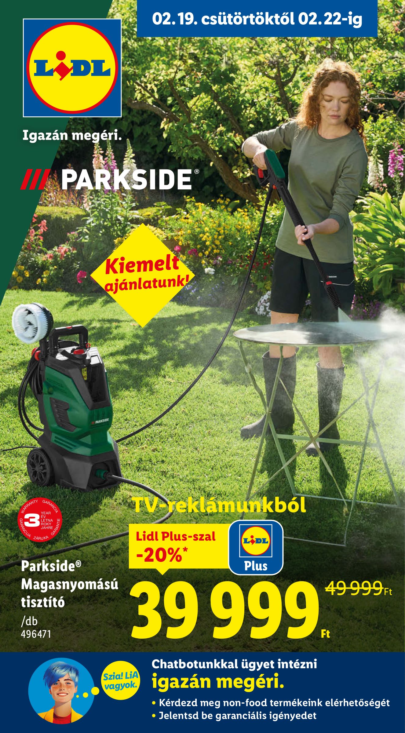 lidl - Lidl - Nonfood akciós újság, érvényes 2026.02.19. - 2026.02.25.