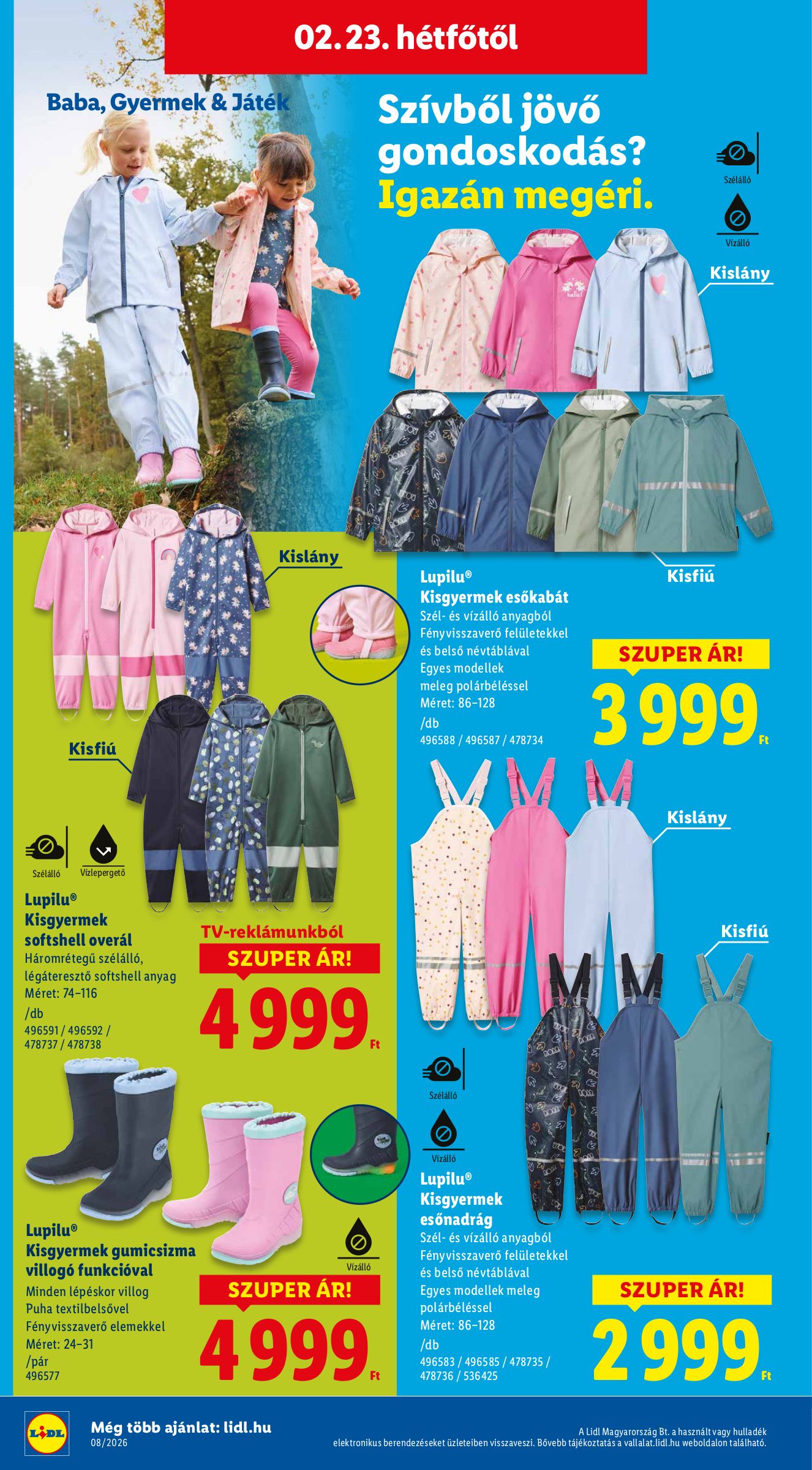 lidl - Lidl - Nonfood akciós újság, érvényes 2026.02.19. - 2026.02.25. - page: 22