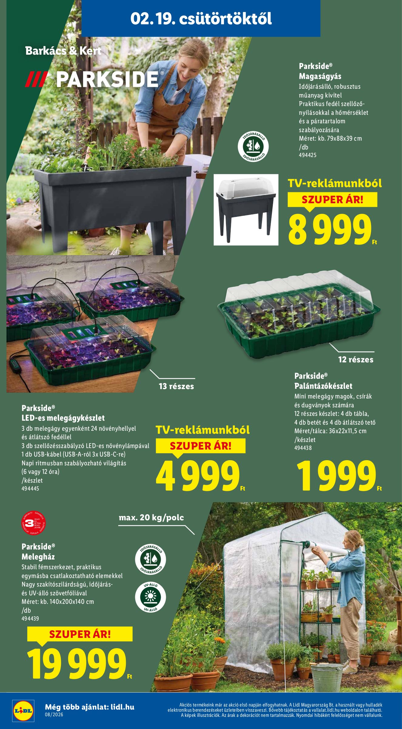 lidl - Lidl - Nonfood akciós újság, érvényes 2026.02.19. - 2026.02.25. - page: 4