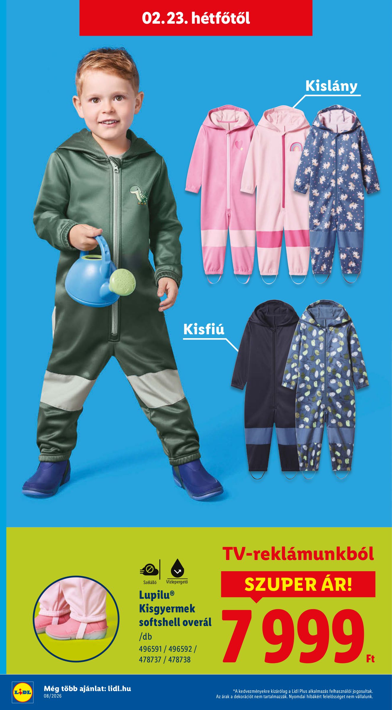 lidl - Lidl - Nonfood akciós újság, érvényes 2026.02.19. - 2026.02.25. - page: 20