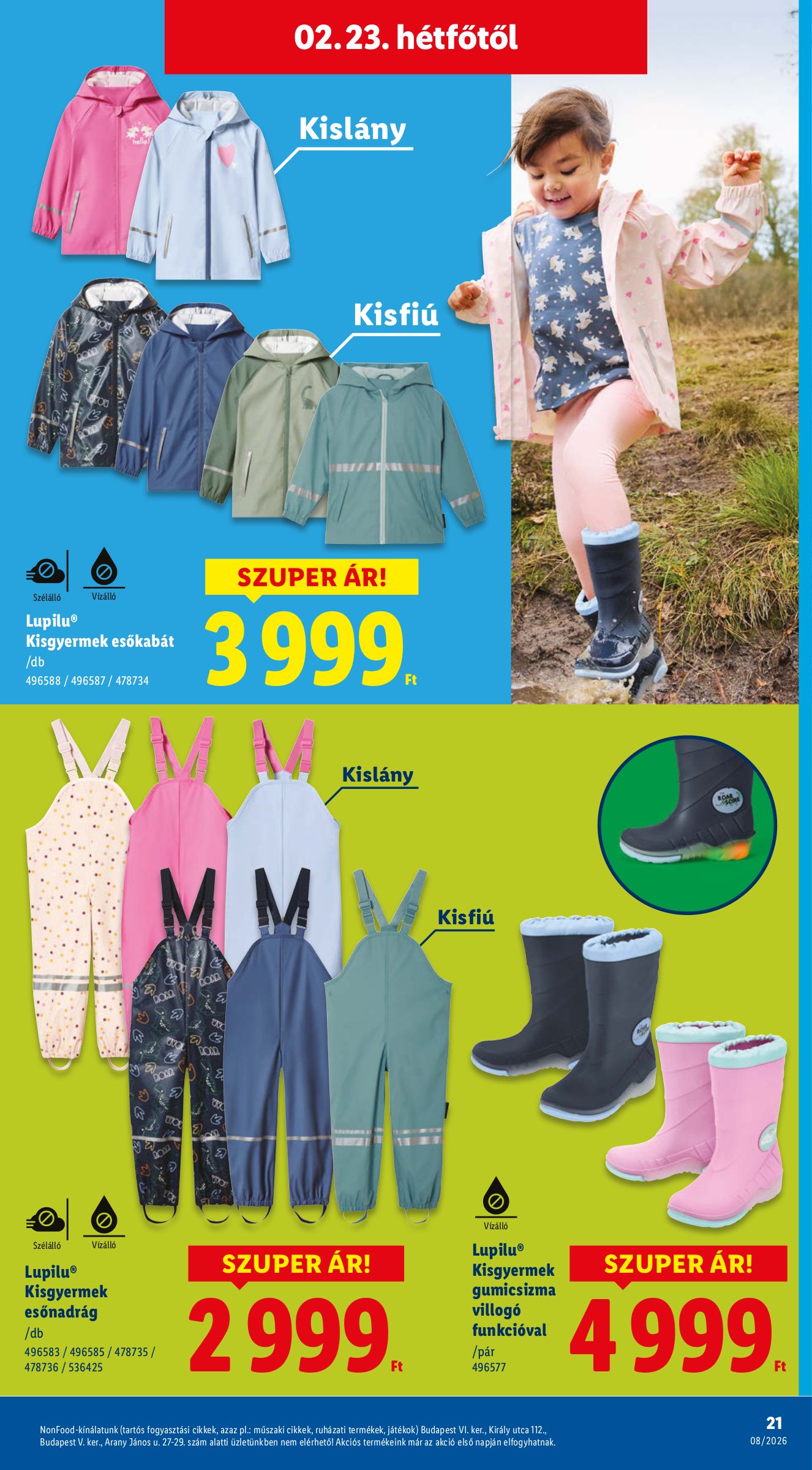 lidl - Lidl - Nonfood akciós újság, érvényes 2026.02.19. - 2026.02.25. - page: 21