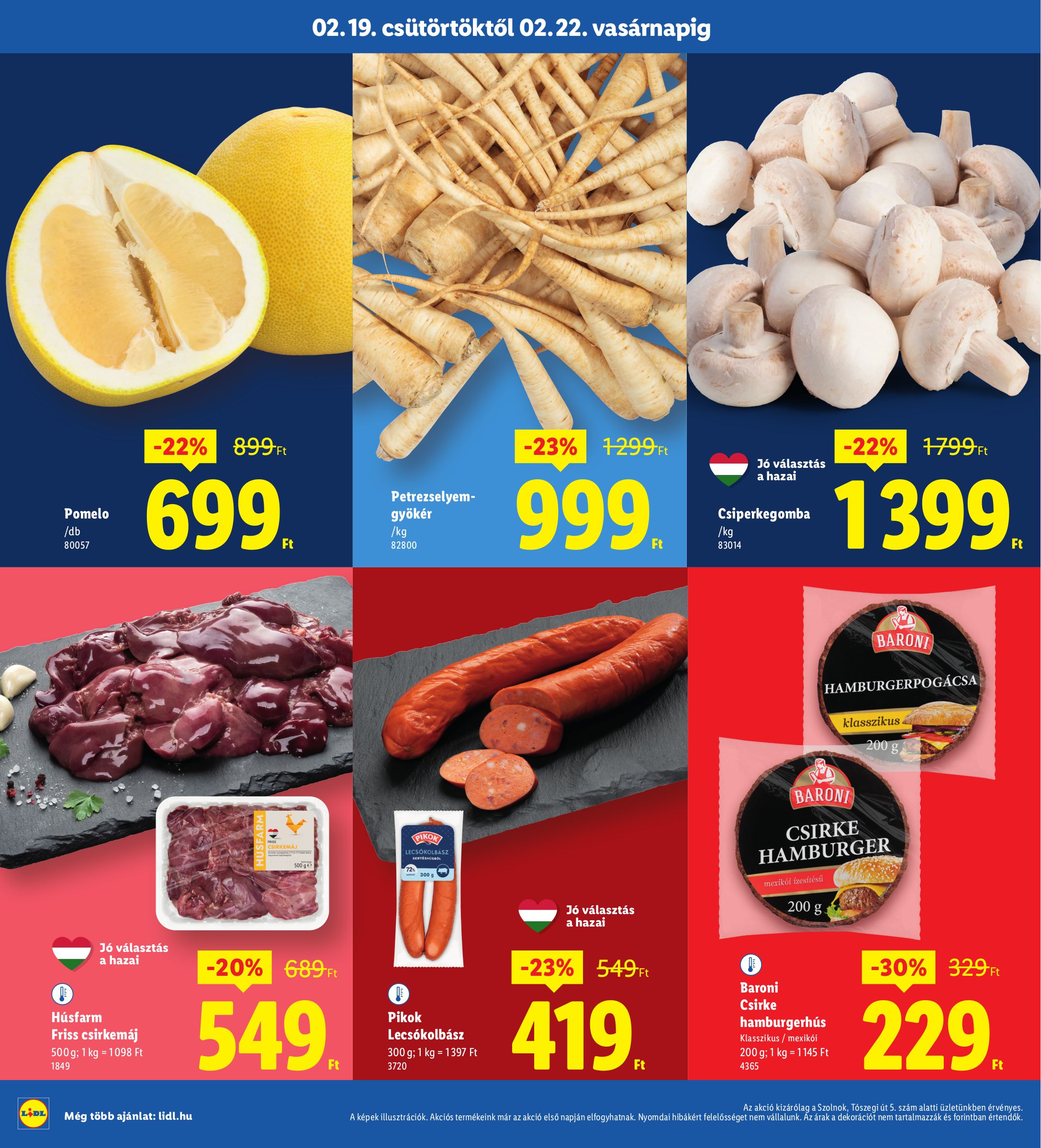 lidl - Lidl - Szolnok akciós újság, érvényes 2026.02.19. - 2026.02.22. - page: 2