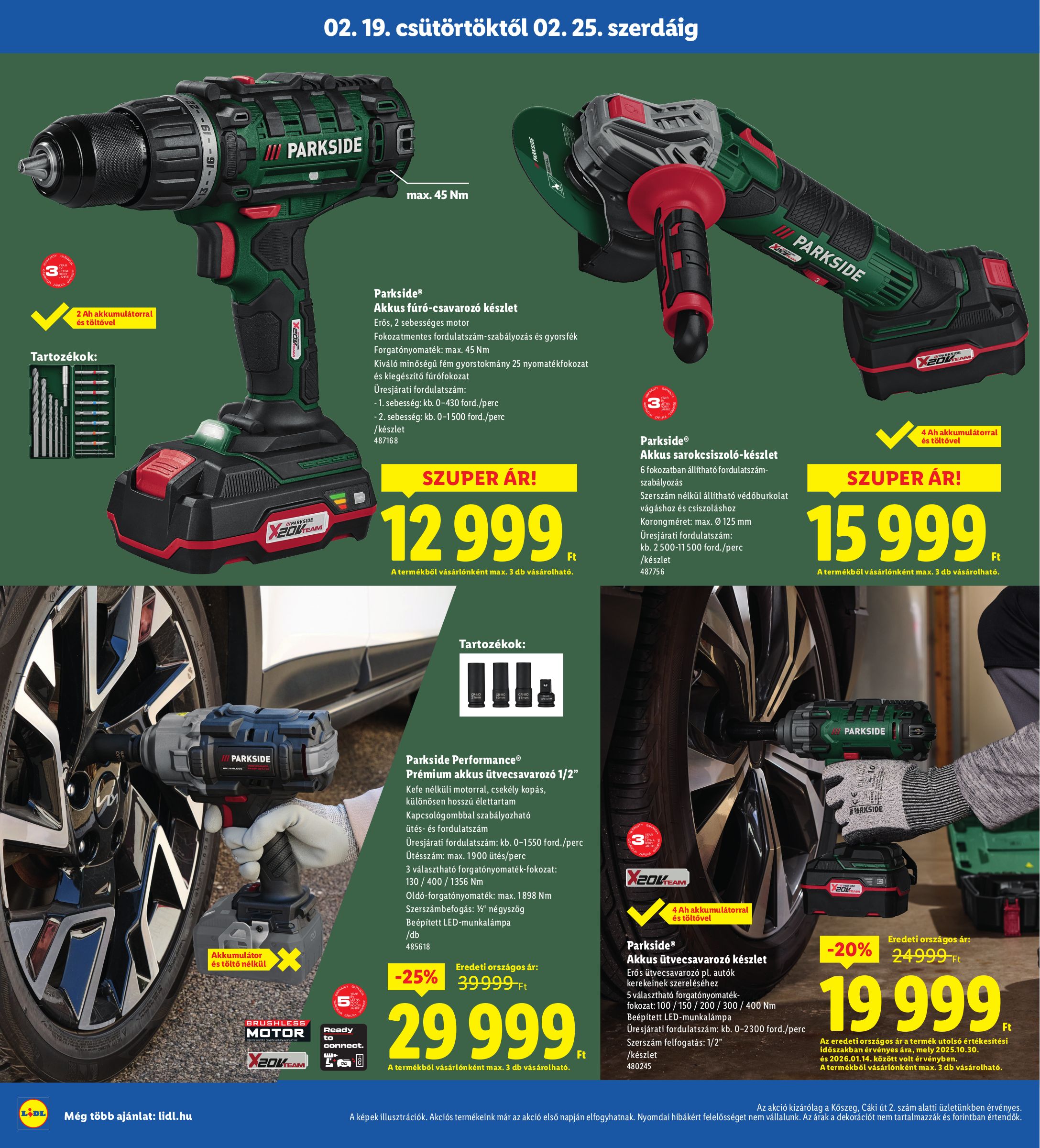 lidl - Lidl - Kőszeg akciós újság, érvényes 2026.02.19. - 2026.02.22. - page: 10