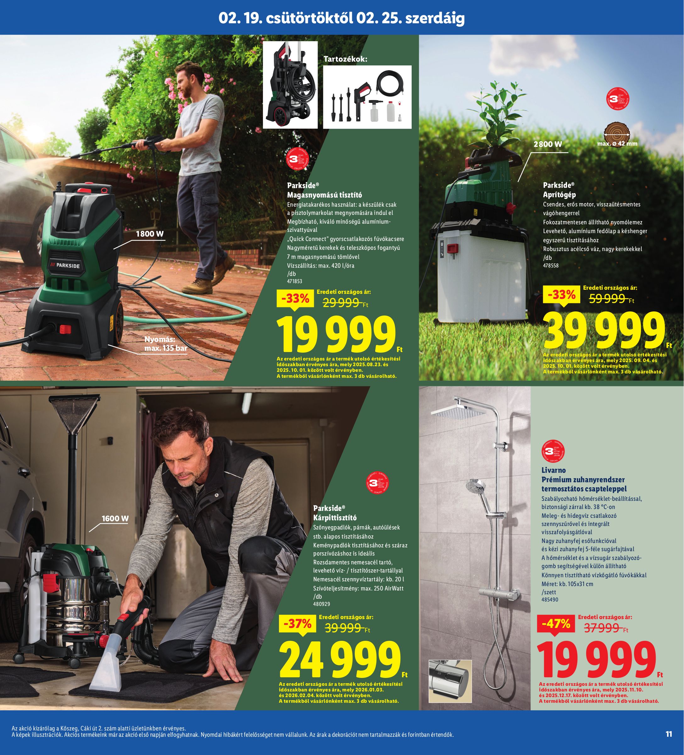 lidl - Lidl - Kőszeg akciós újság, érvényes 2026.02.19. - 2026.02.22. - page: 11